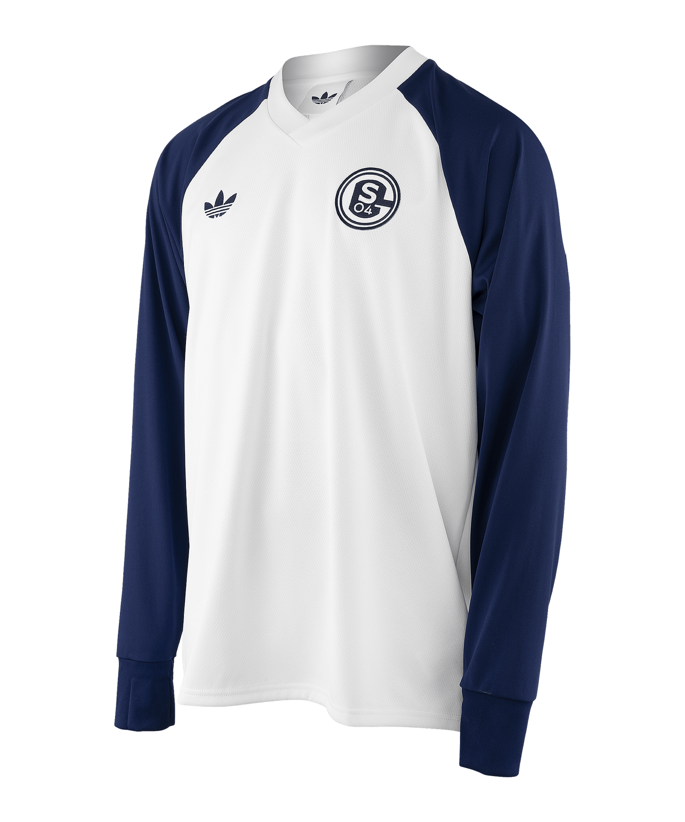 adidas Originals FC Schalke 04 Prematch Longsleeve 2026/2027 Weiß - weiss