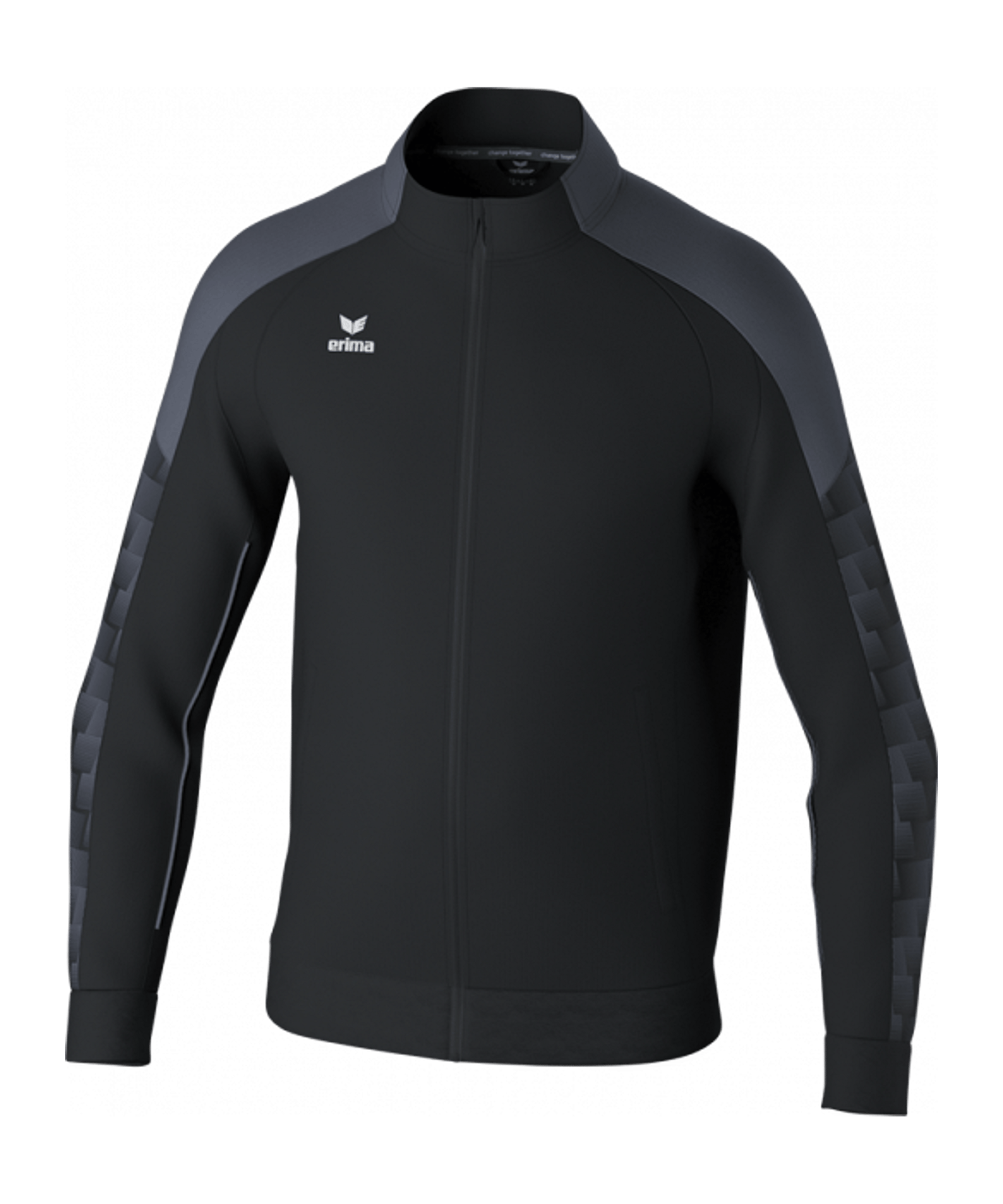 Erima Evo Star Trainingsjacke Schwarz - schwarz