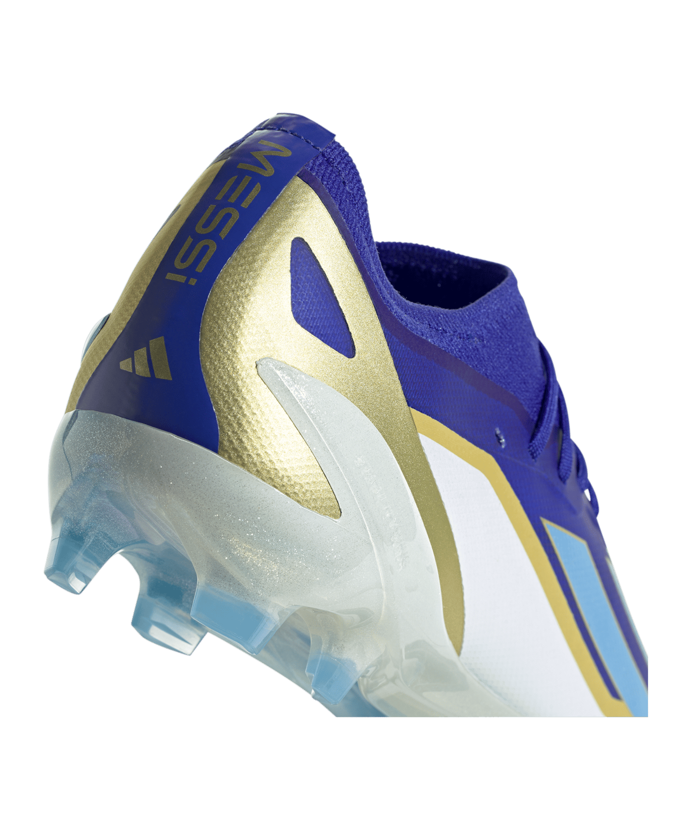 adidas X Crazyfast Elite FG Messi SPARK GEN10S Blau Blau Weiss - blau