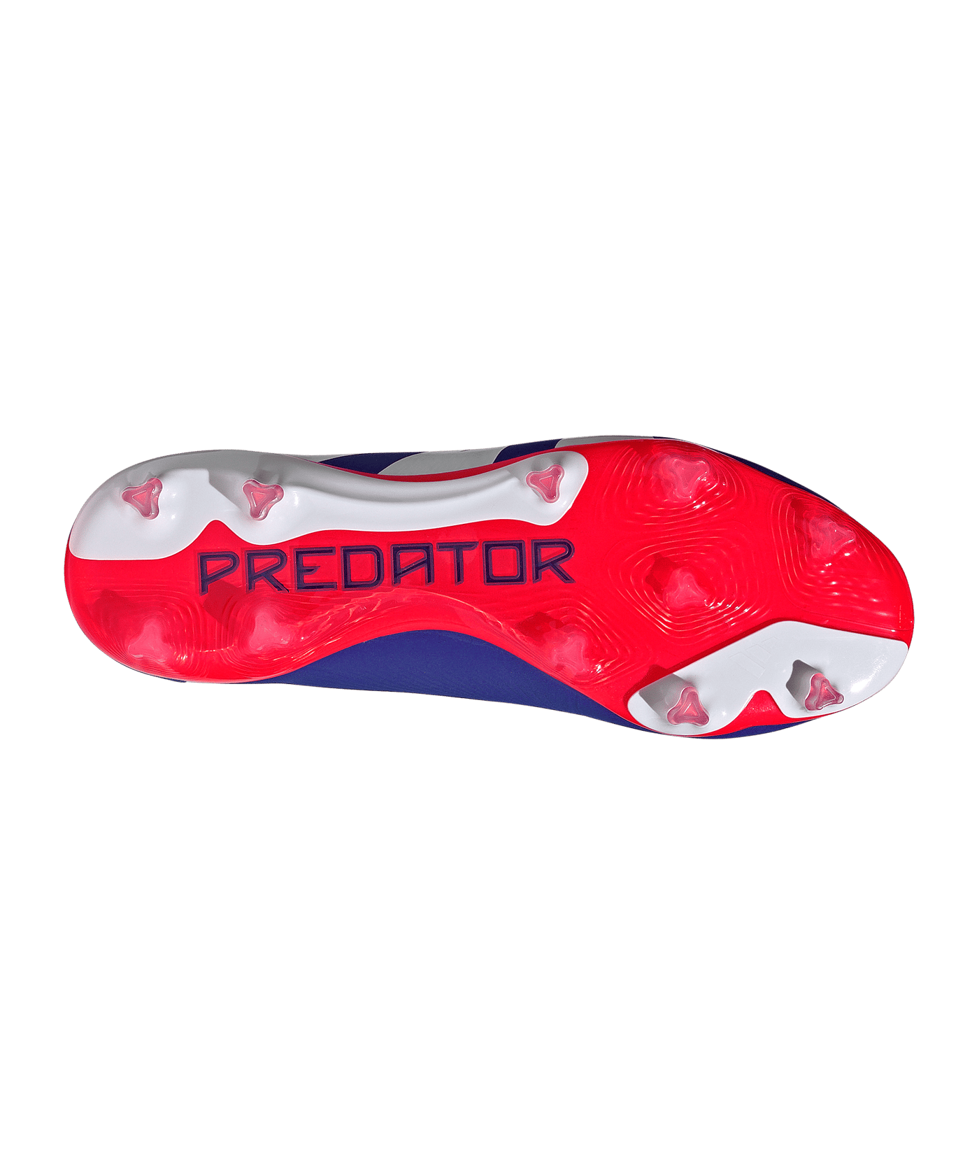 adidas Predator Pro FG Advancement Weiss Rot - weiss