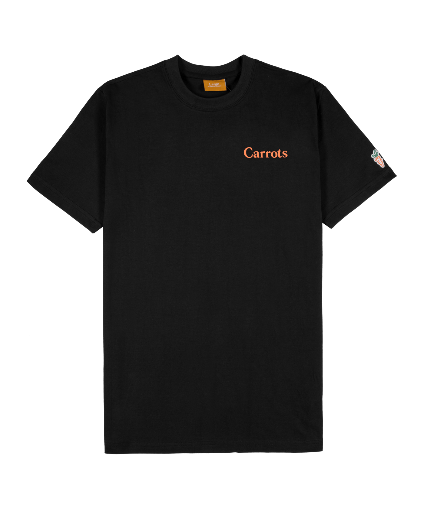 Carrots Wordmark T-Shirt Schwarz - schwarz
