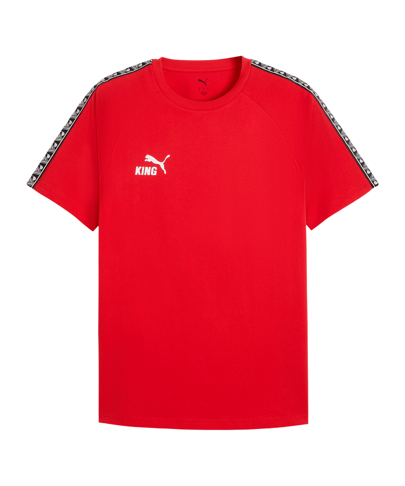 PUMA teamKING T-Shirt Rot F01 - rot
