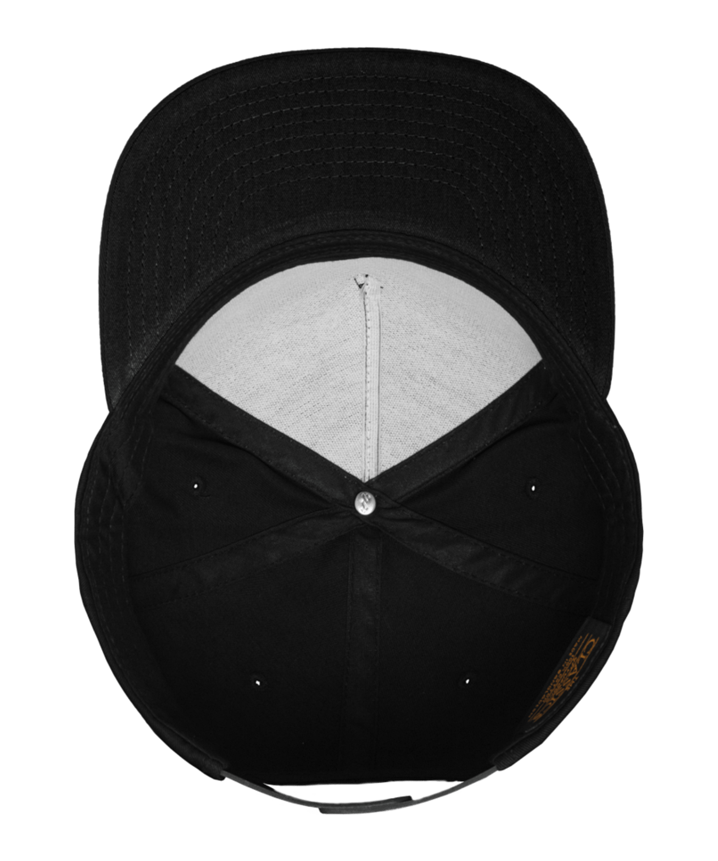 Merch 5 Panel Classic Snapback Cap Black Black - schwarz