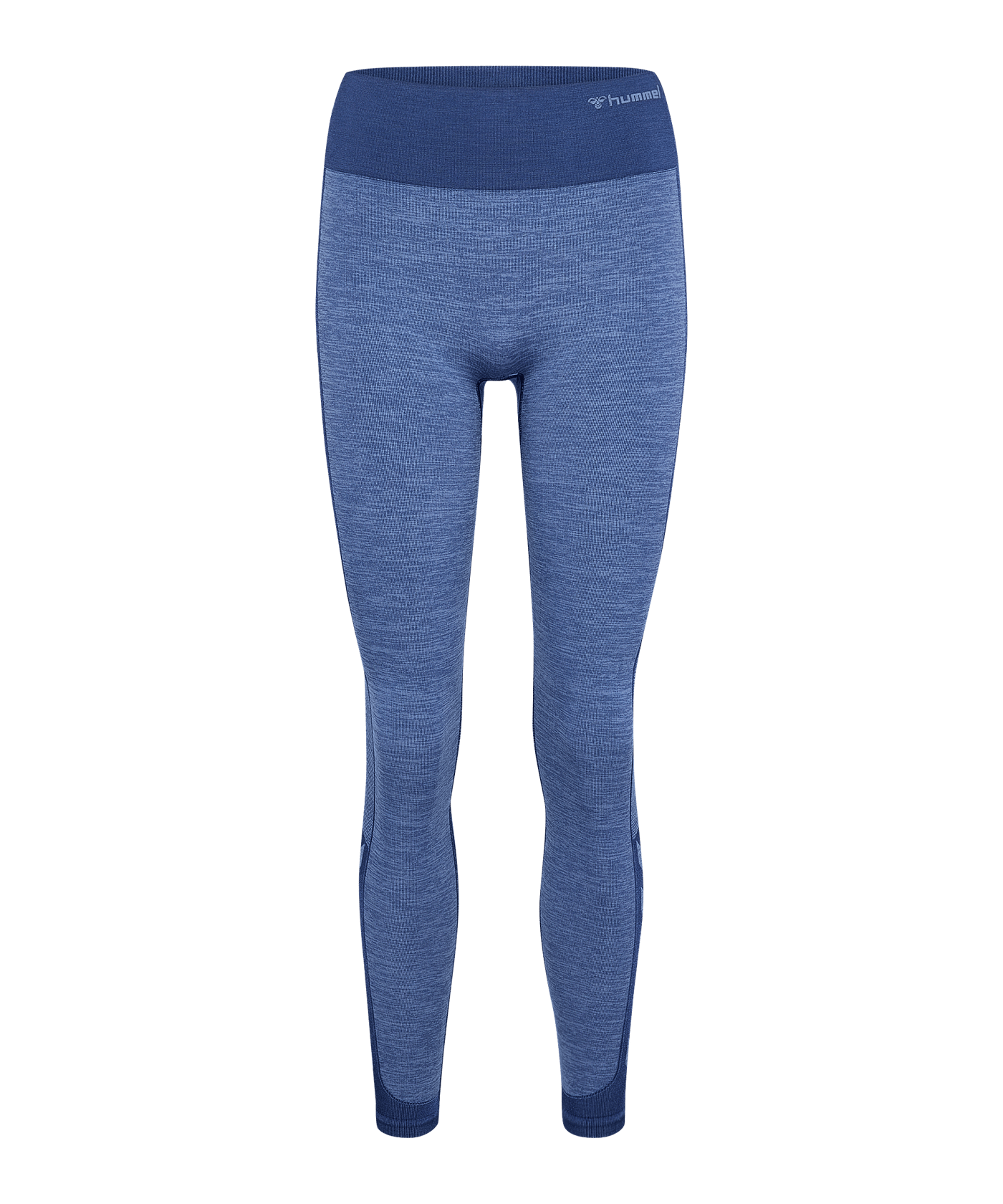 Hummel Mt Shine Seamless Mw Tight Damen Blau F7530 - blau