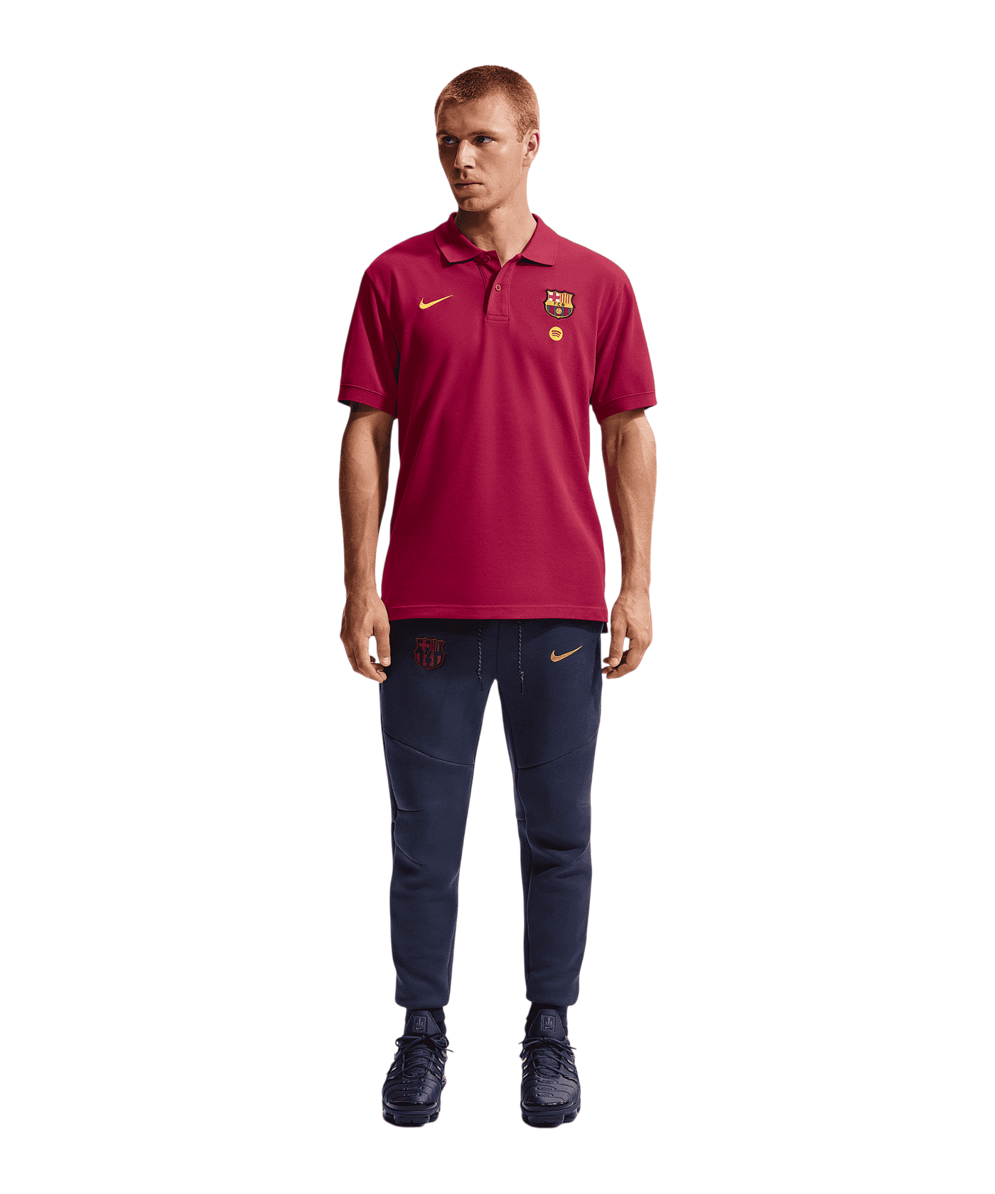 Nike FC Barcelona Tech Fleece Jogginghose Blau F498 - blau