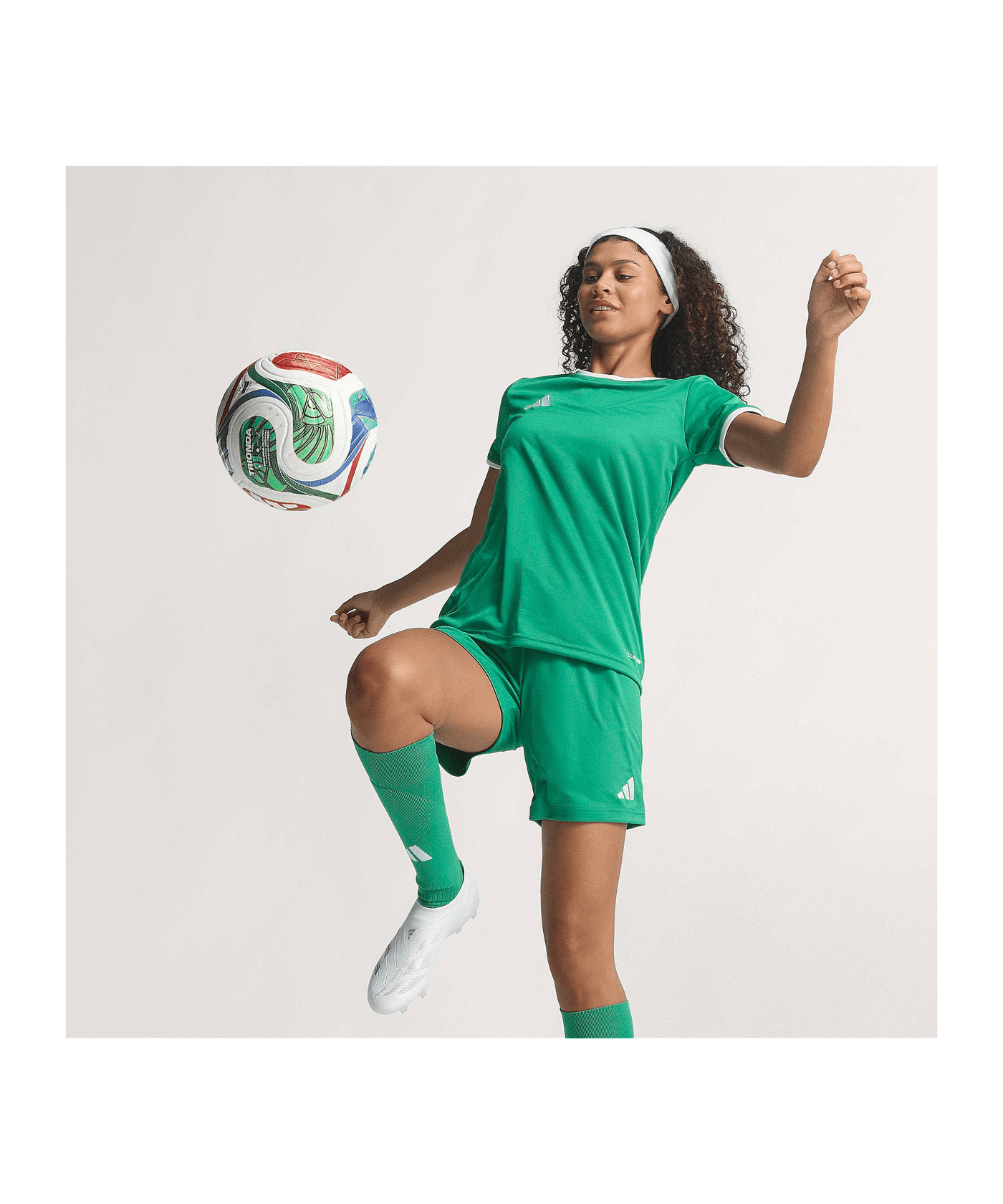 adidas World Cup 26 Trionda Pro Spielball Weiß - weiss