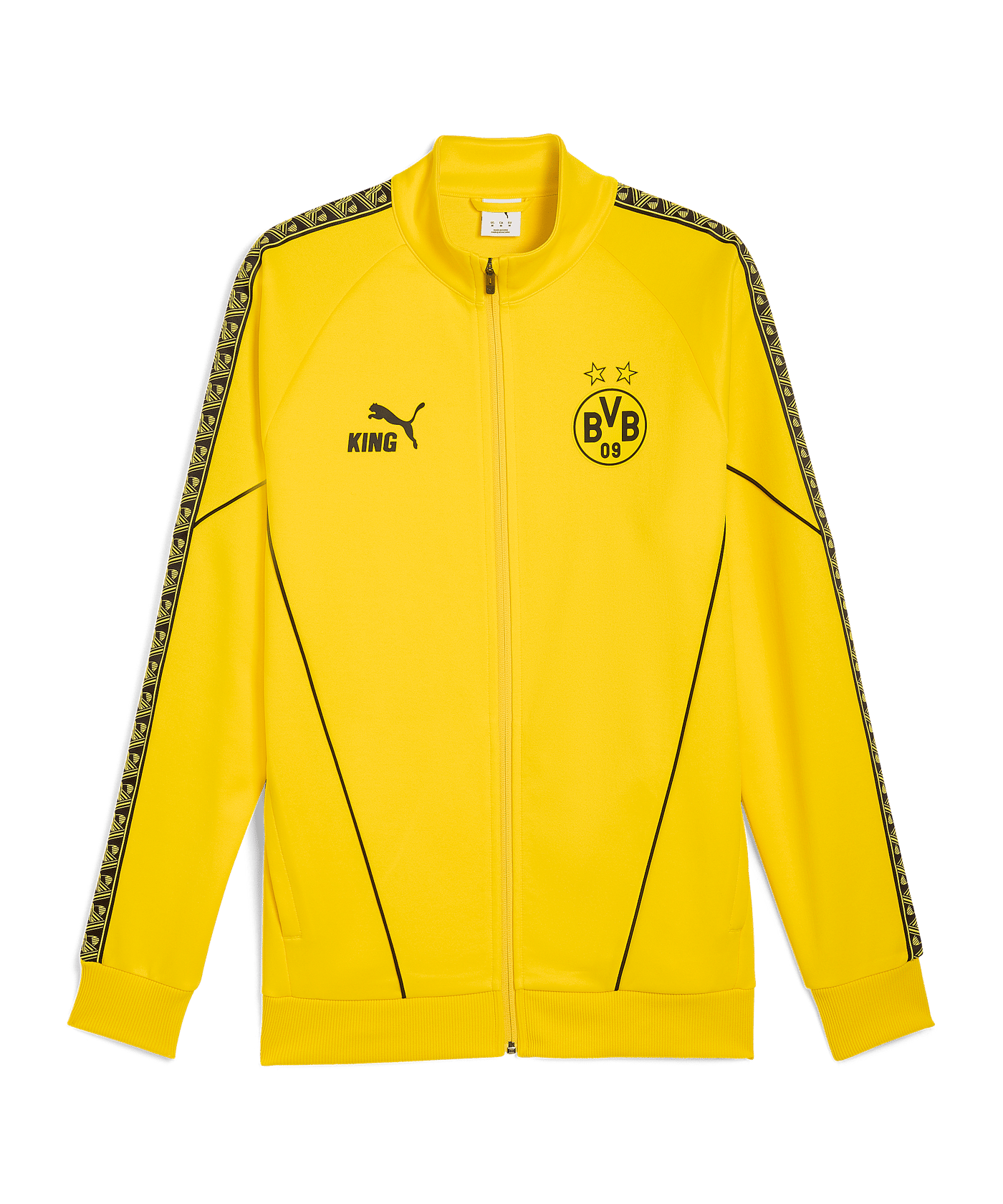 PUMA Borussia Dortmund King Anthem Jacke Gelb F01 - gelb