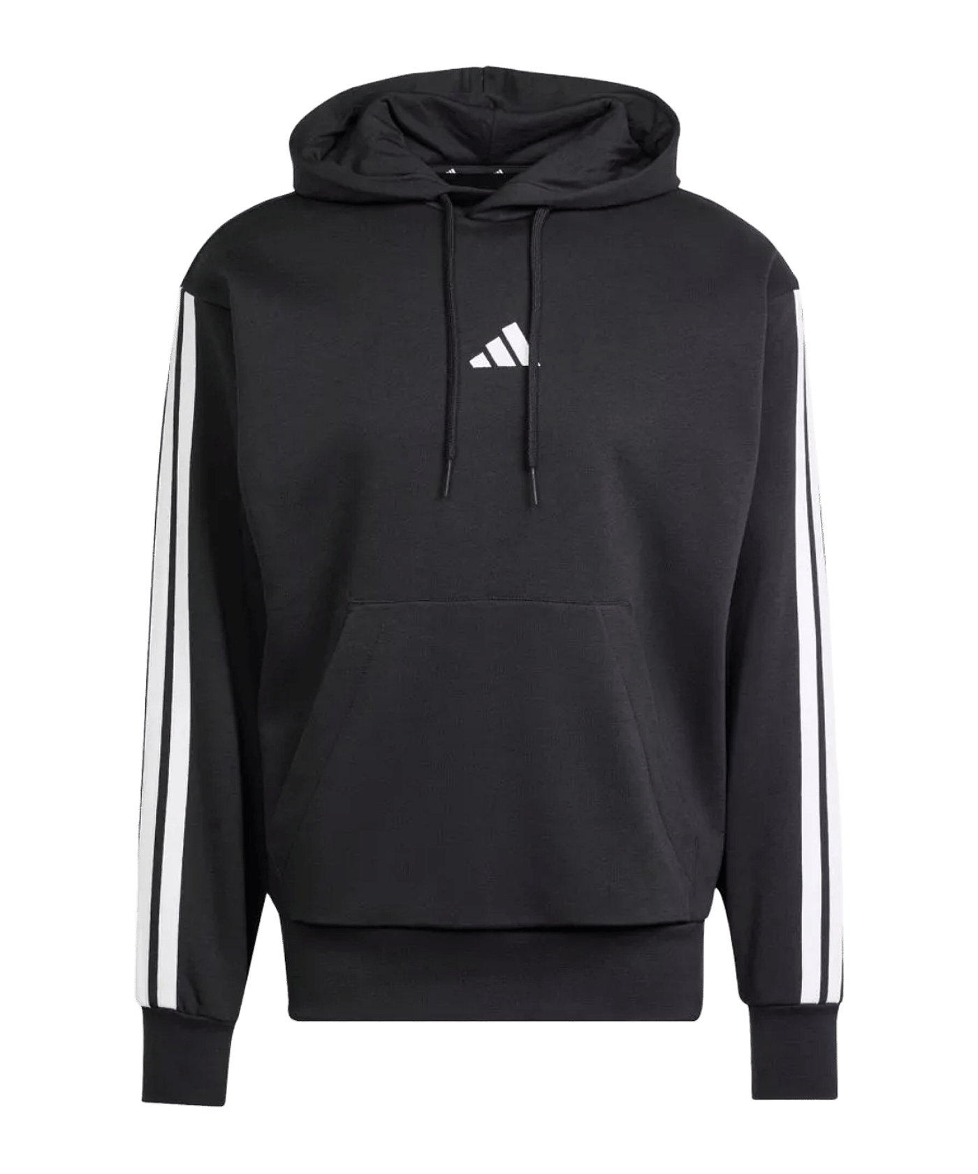 adidas 3 Stripes Hoody Schwarz