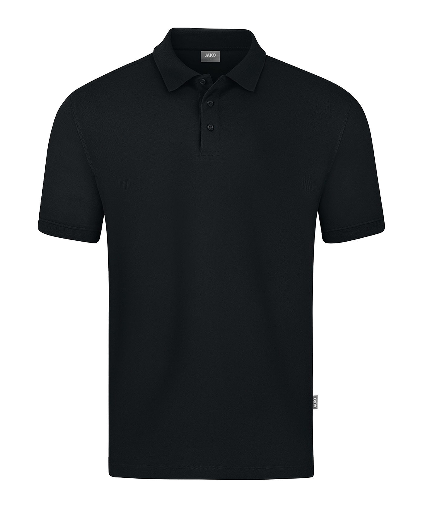JAKO Doubletex Poloshirt Schwarz F800 - schwarz