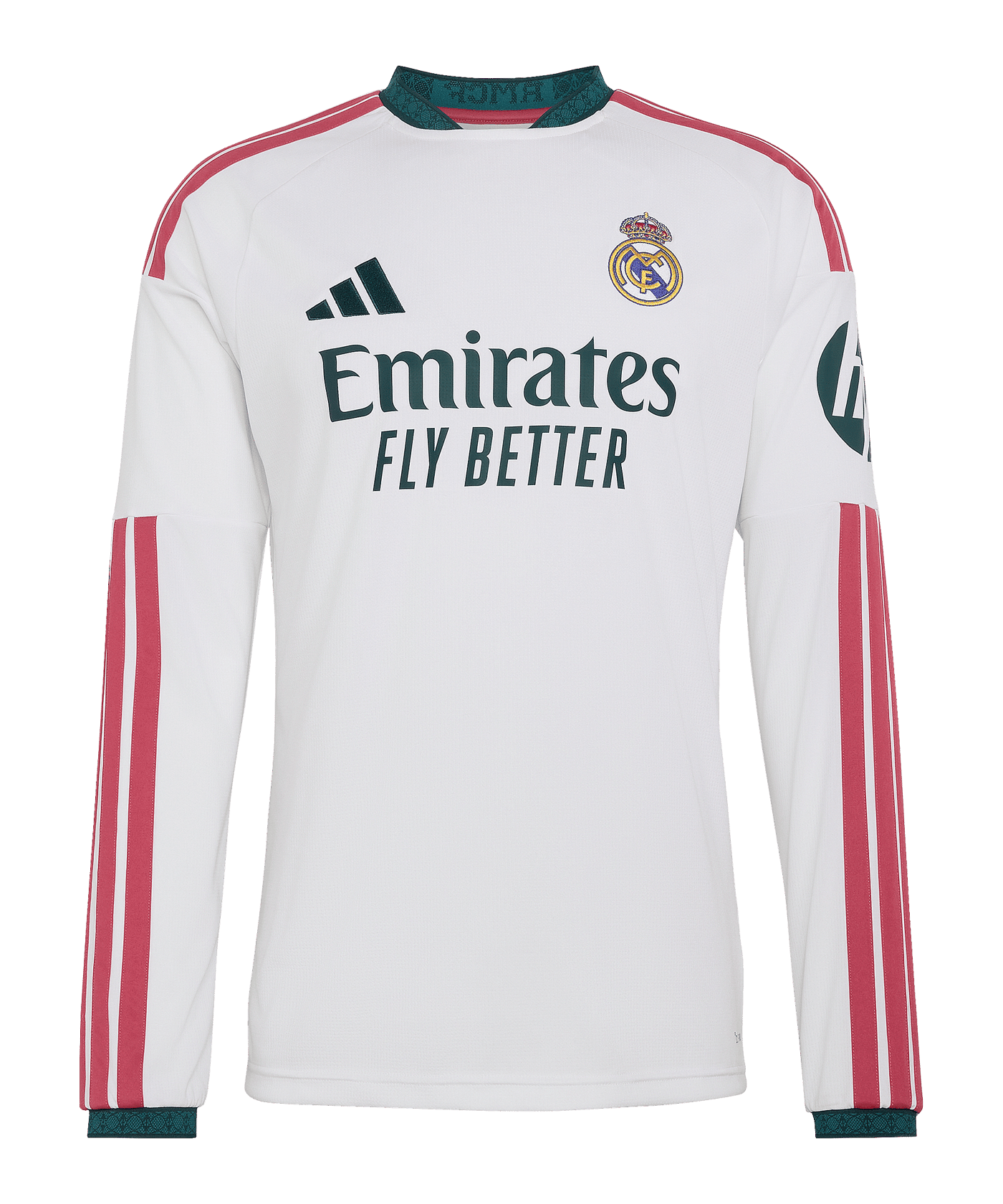 adidas Real Madrid Trikot Langarm Home 2026/2027 Weiß - weiss