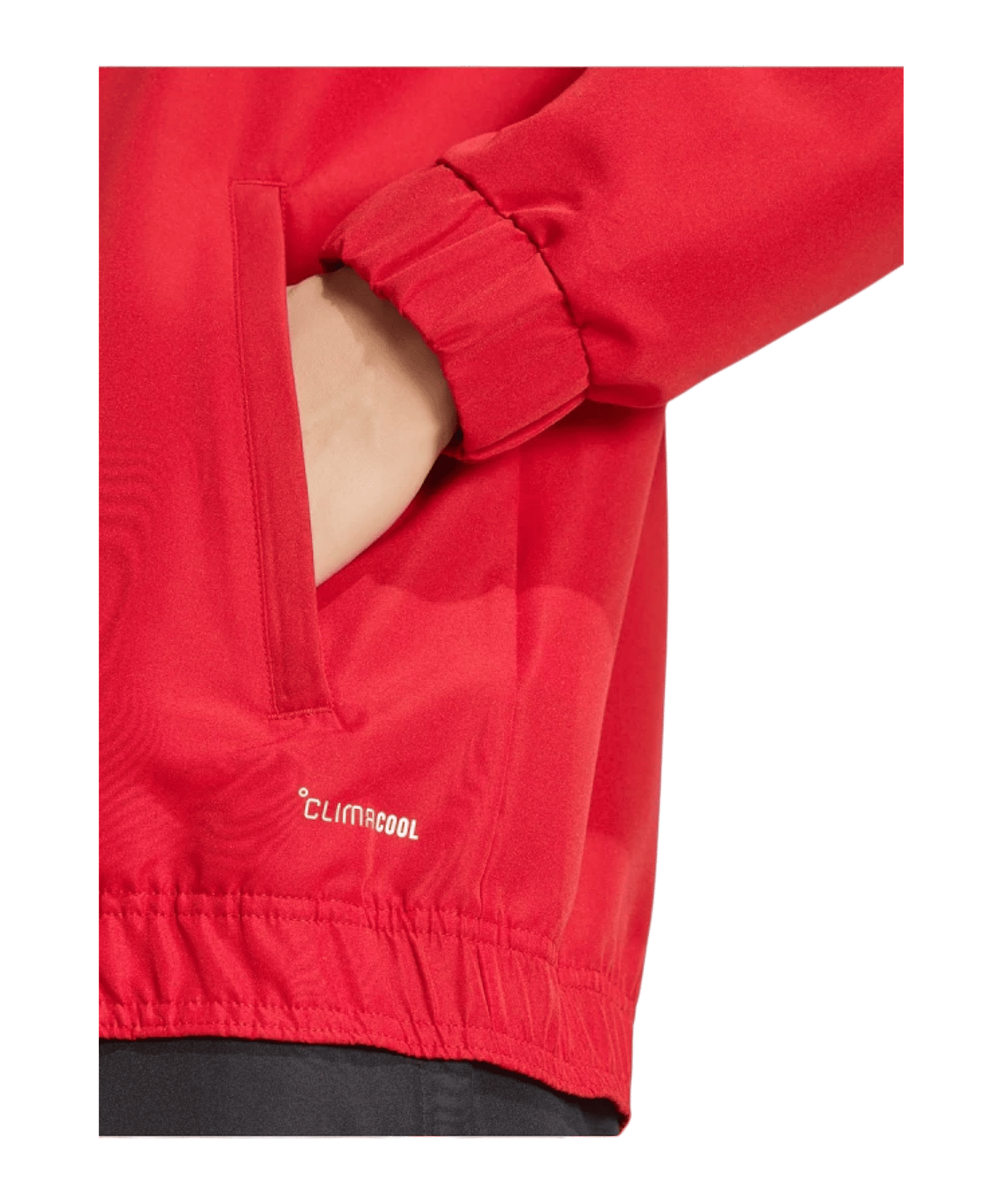 adidas Entrada 26 Präsentationsjacke Rot - rot