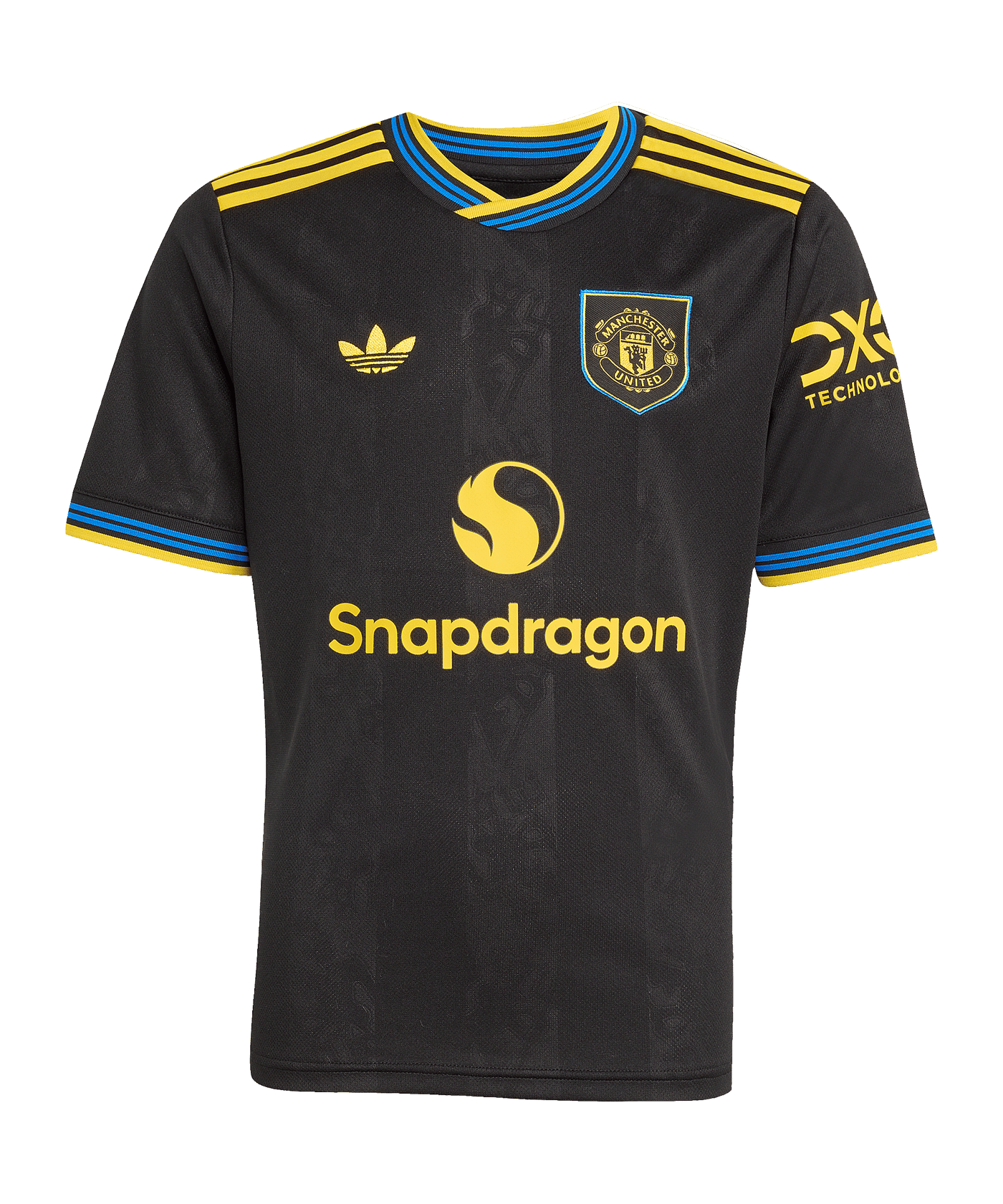 adidas Manchester United Trikot 3rd 2025/2026 Kids Schwarz - schwarz