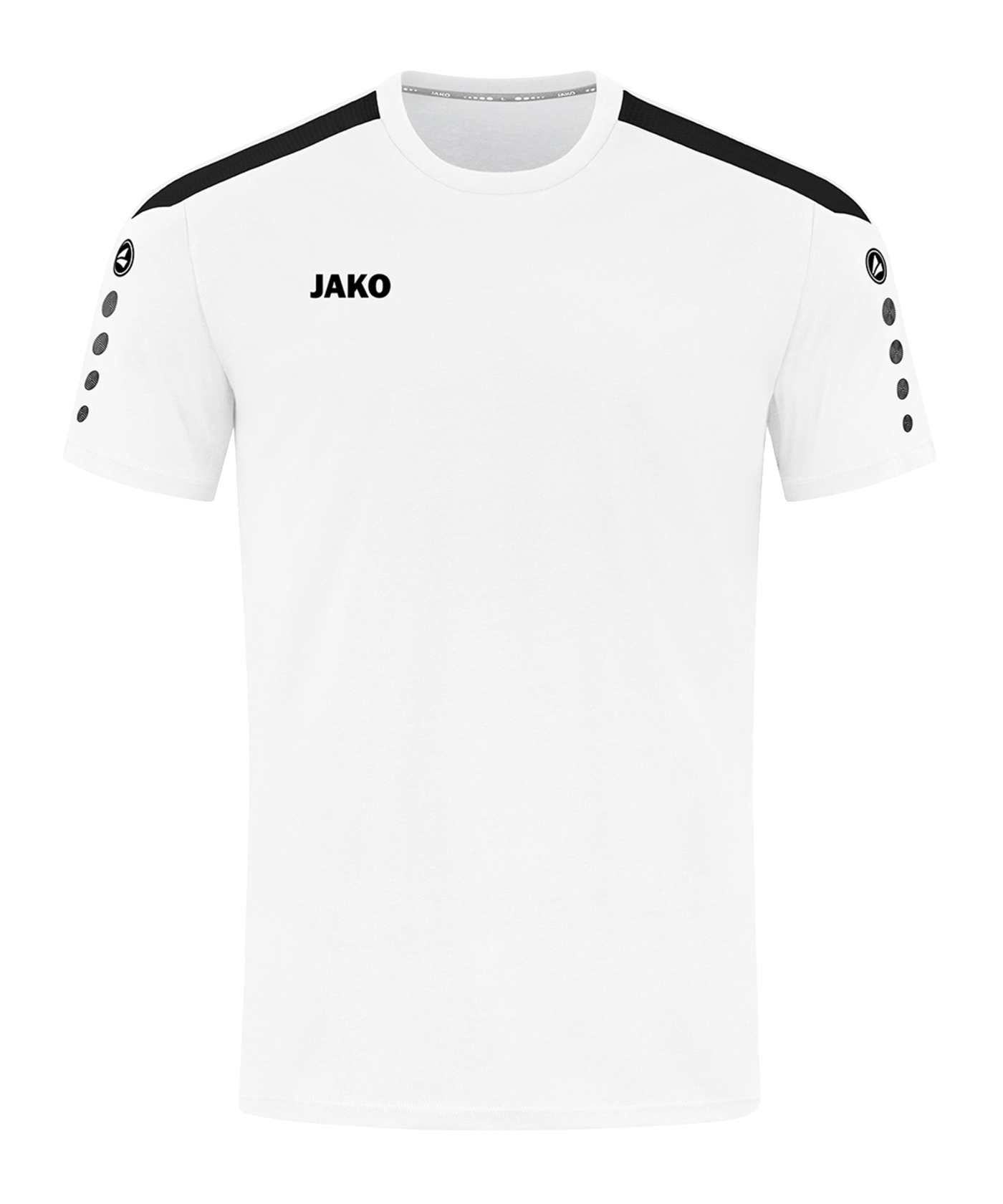 JAKO Power T-Shirt Damen Weiss Schwarz F000 - weiss