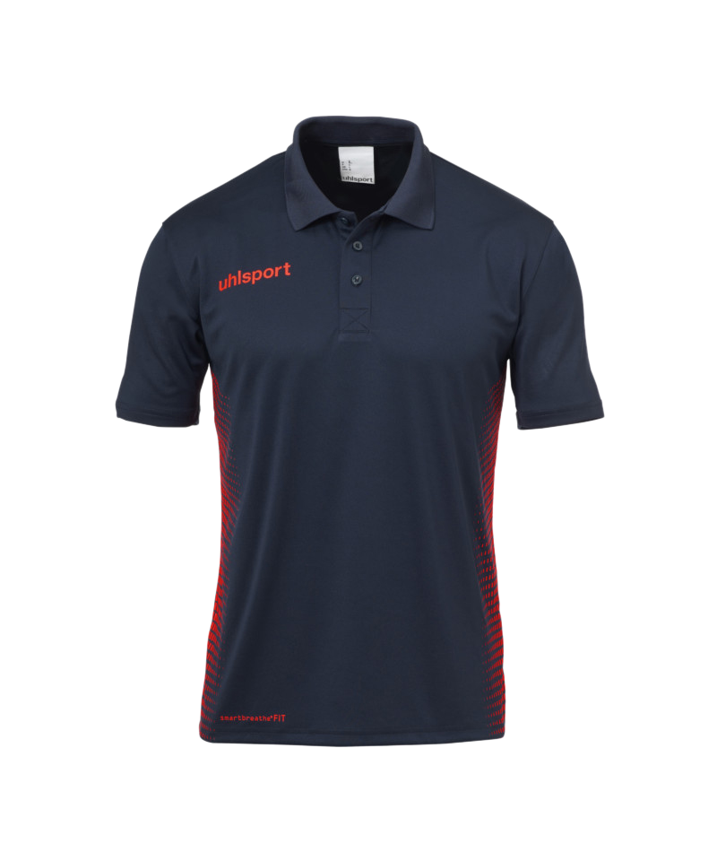 Uhlsport Score Poloshirt Blau Rot F10 - blau