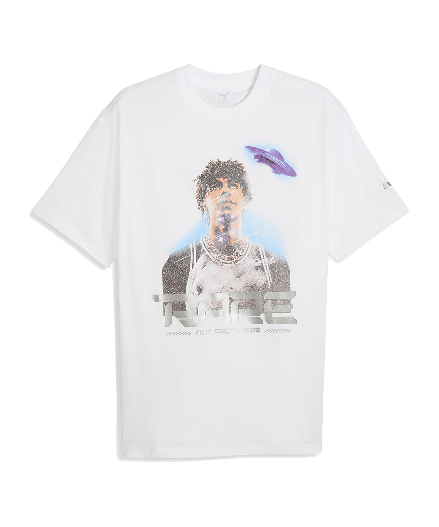 PUMA Melo Alien Skins I T-Shirt Weiß F01 - weiss