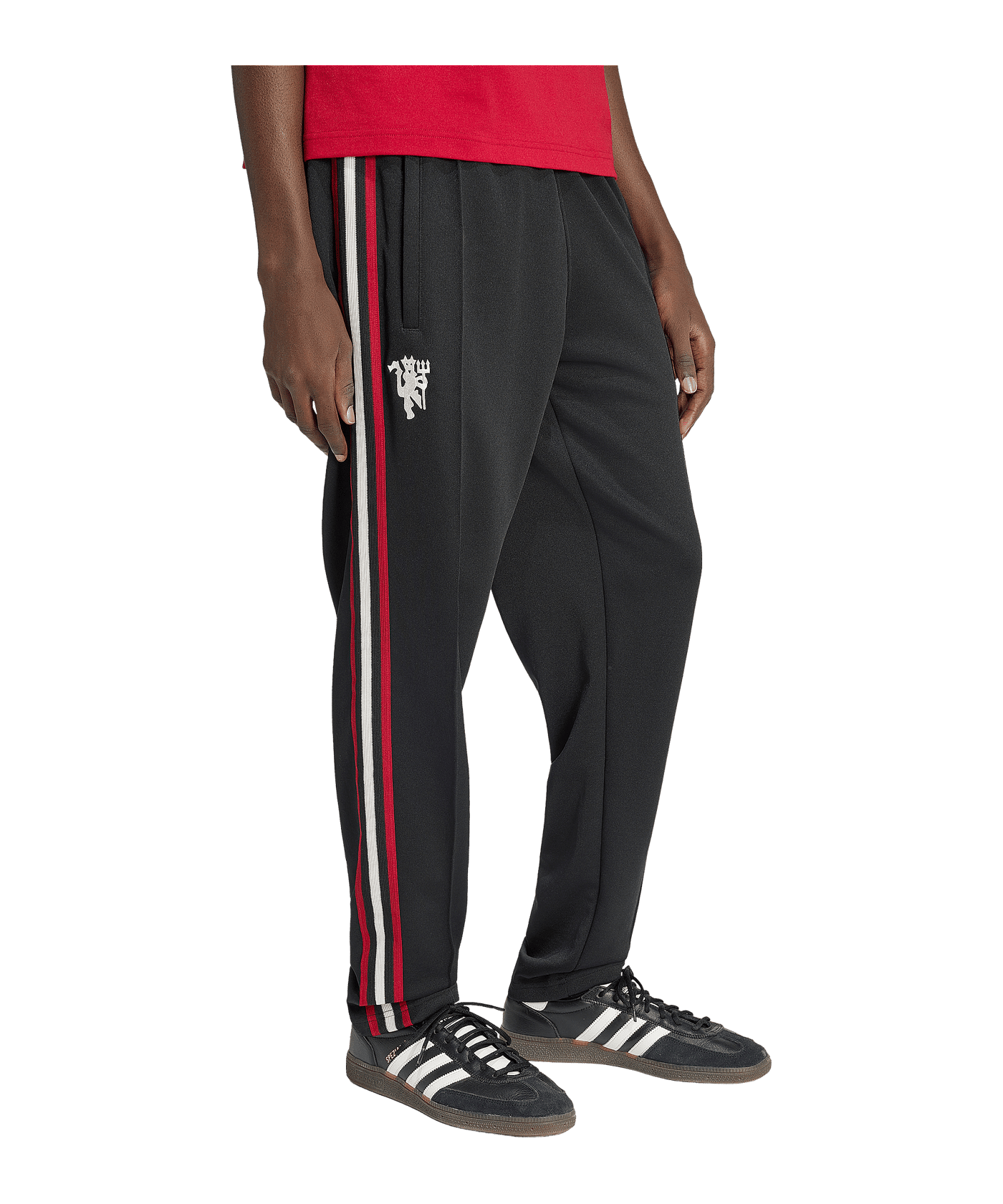 adidas Manchester United Track Hose Schwarz - schwarz