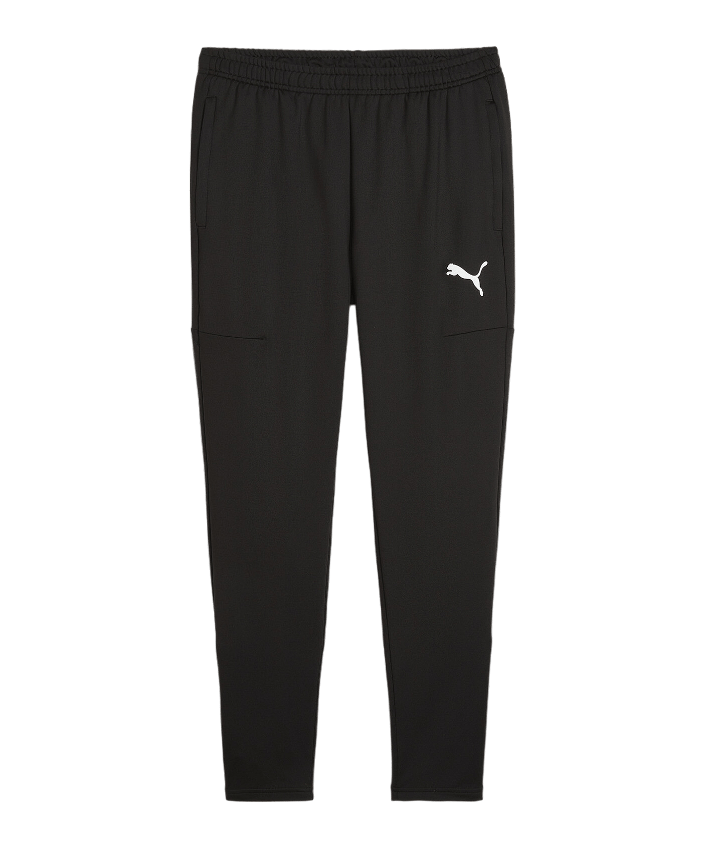 PUMA teamGOAL Slim Trainingshose Schwarz Weiss F03 - schwarz