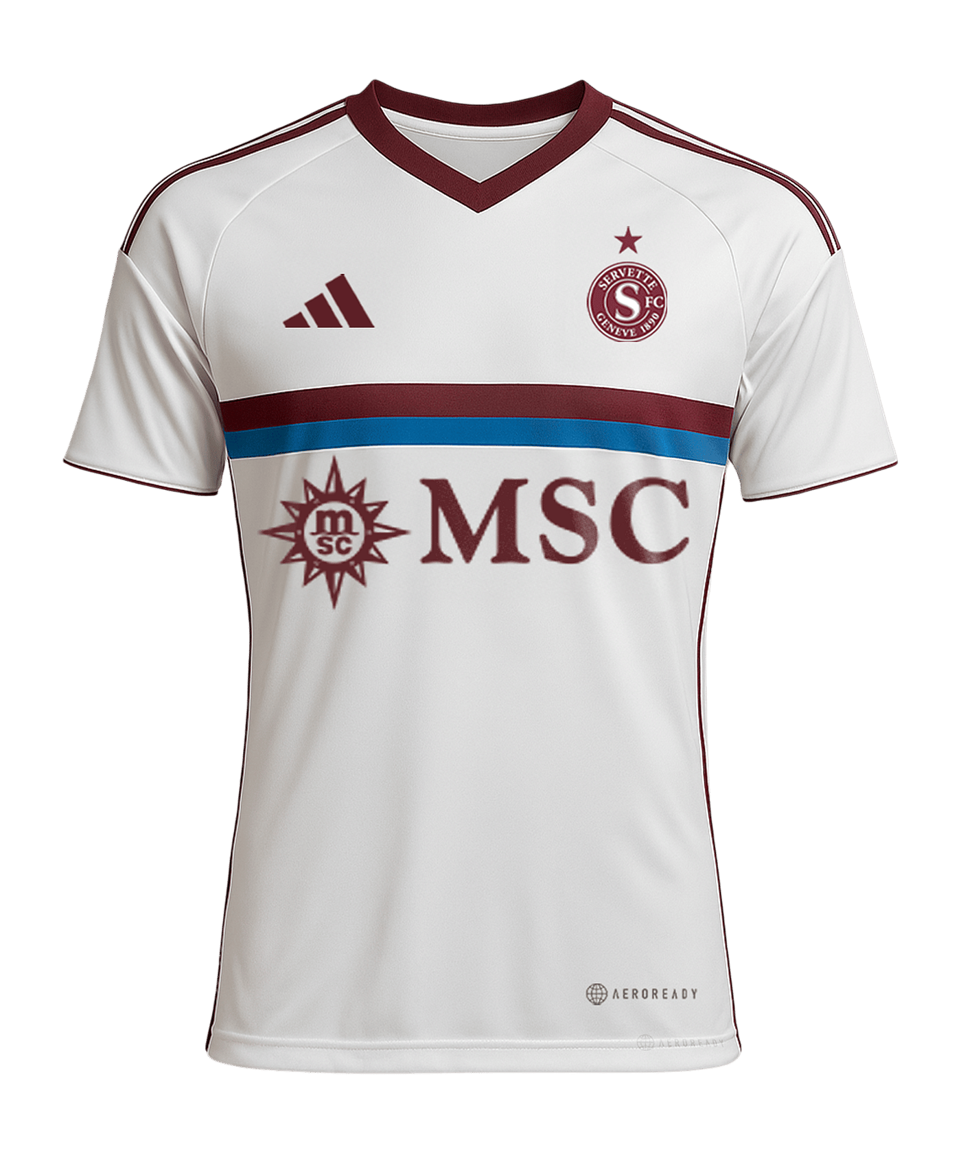 Servette FC Servette FC Trikot Away 2025/2026 Weiß - weiss