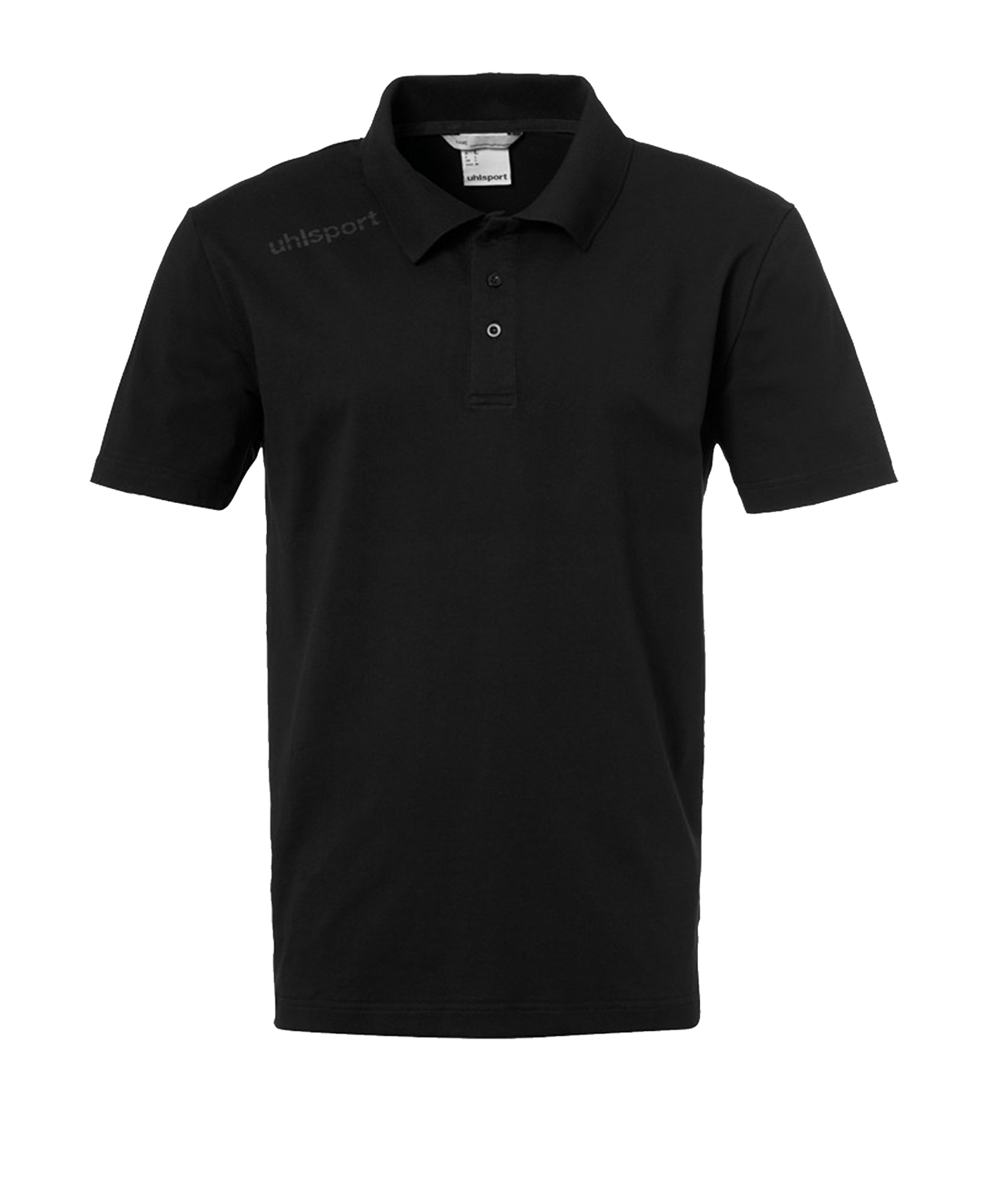 Uhlsport Essential Poloshirt Schwarz F01 - schwarz
