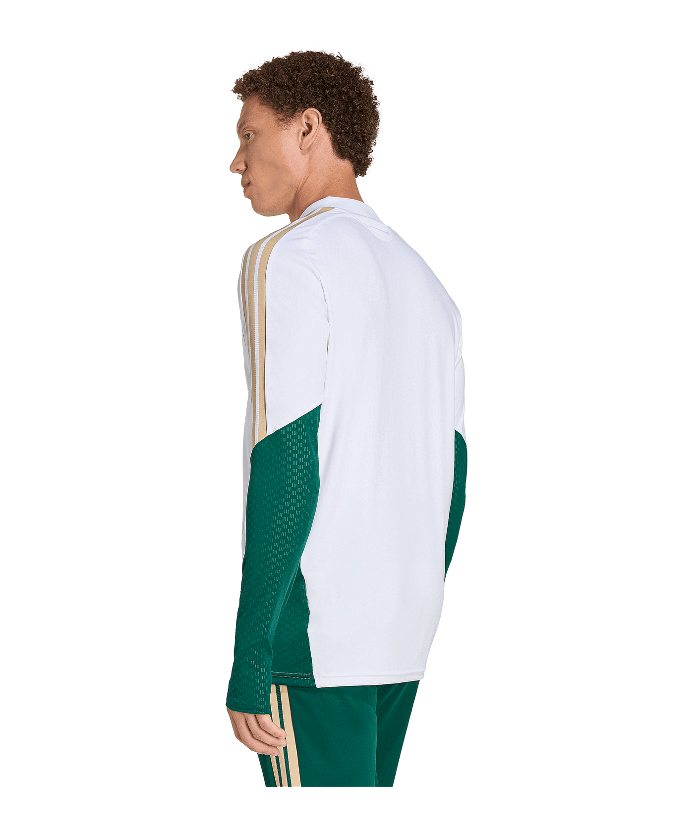 adidas Italien Trio Training Sweatshirt Weiß - weiss
