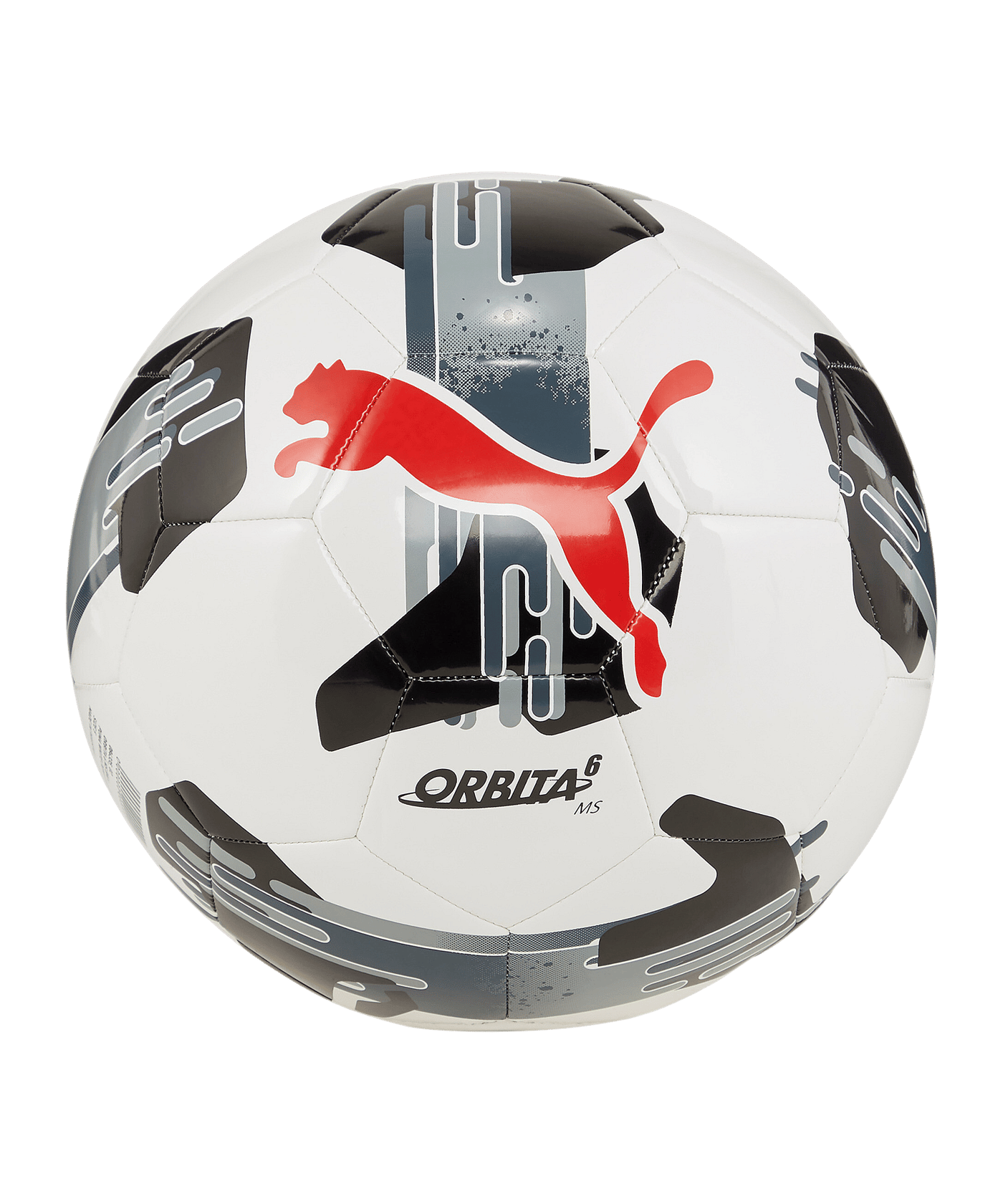 PUMA Orbita 6 MS Trainingsball Weiss F02 - weiss