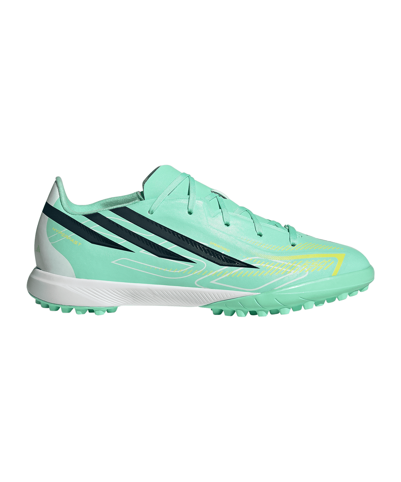 adidas F50 Hyperfast League TF Final Rush Kids Grün - gruen