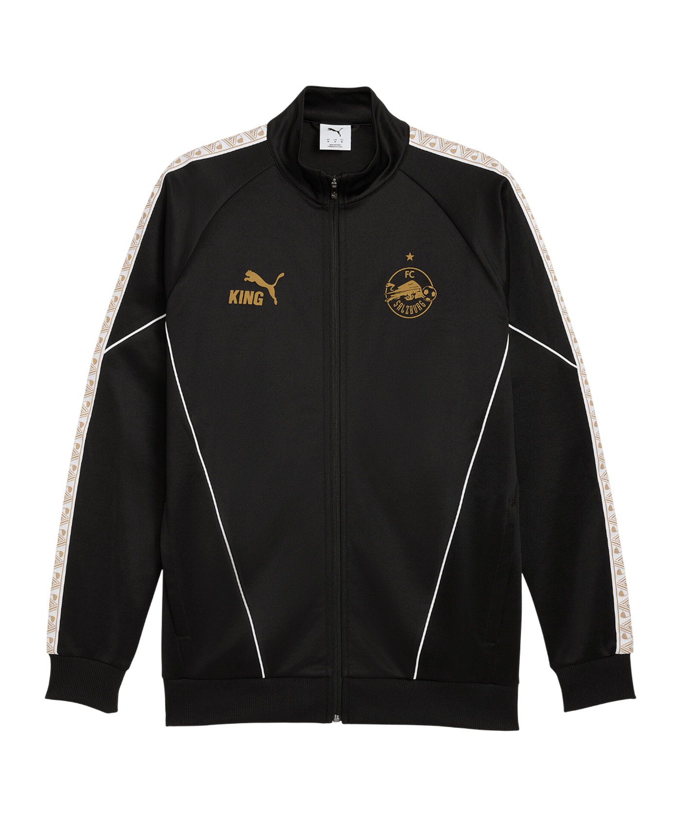 PUMA Red Bull Salzburg King Anthem Jacke Schwarz F14 - schwarz