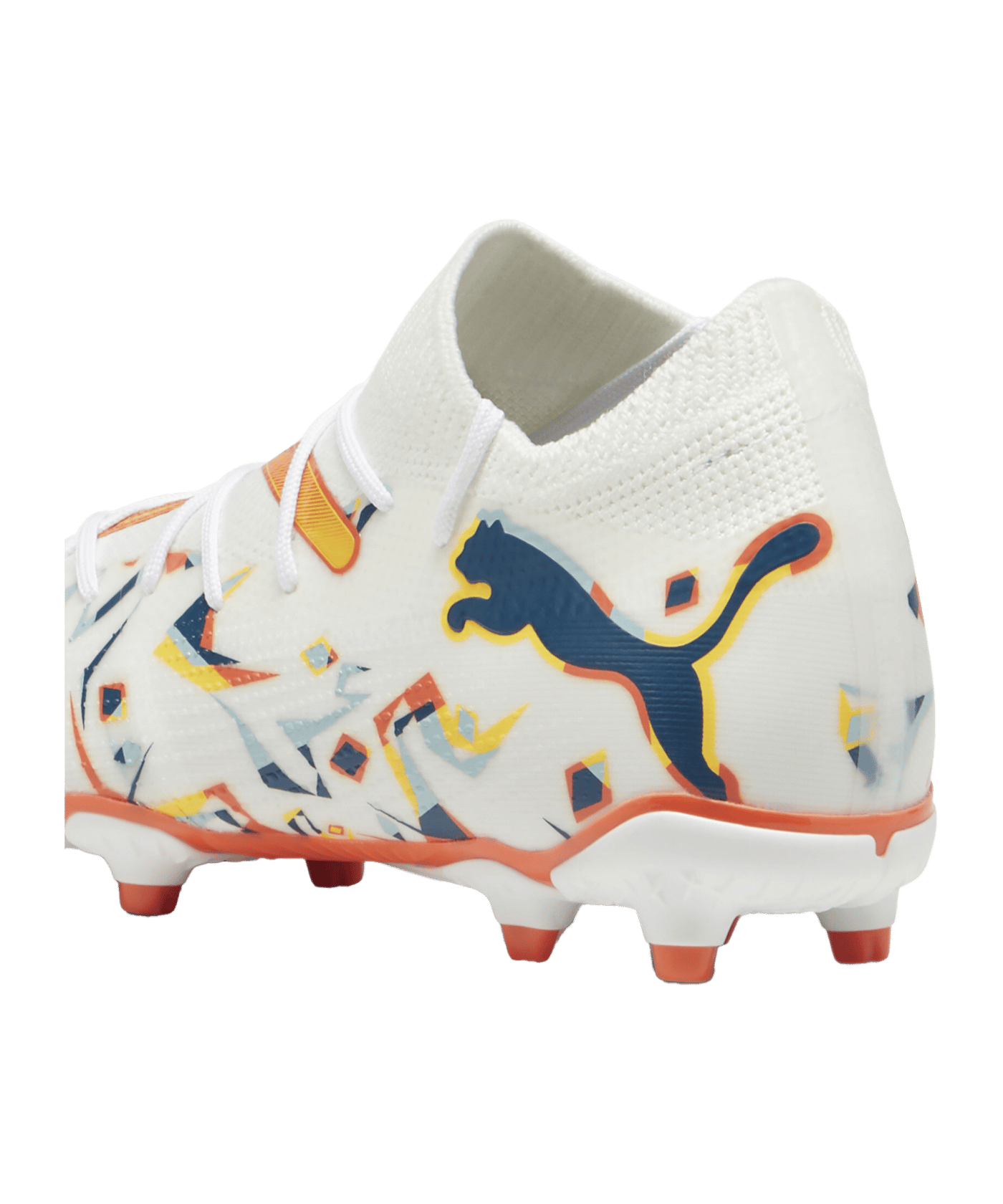 PUMA FUTURE 7 Match Creativity FG/AG Jr Kids Weiss Grün F01 - weiss