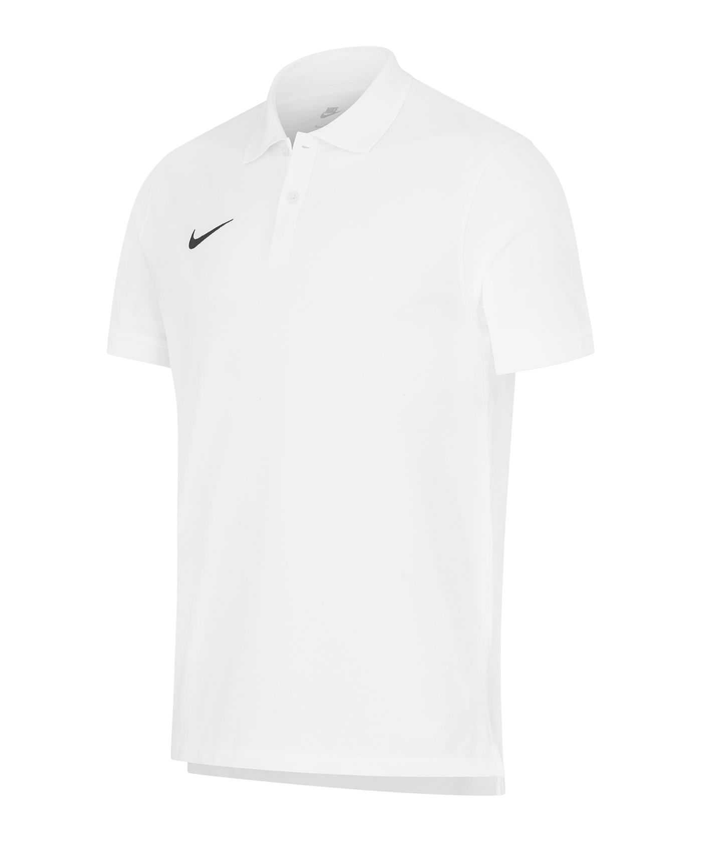Nike Team Cotton Poloshirt Weiss F100 - weiss