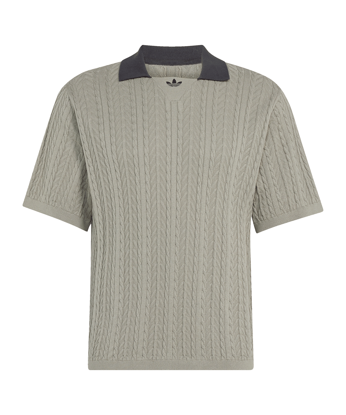 adidas Originals Cable Knit Football Trikot Grün - gruen