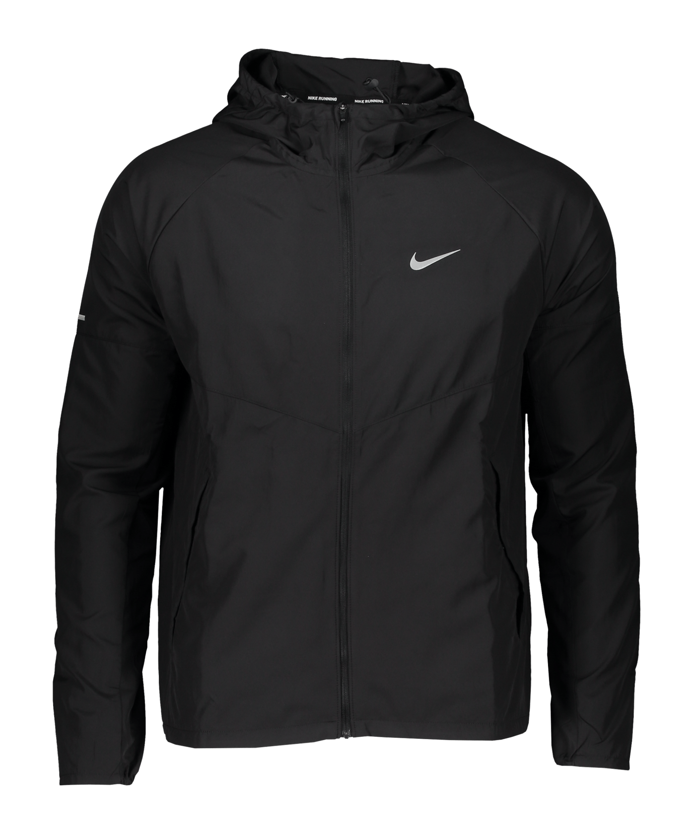 Nike Repel Miler Jacke Running Schwarz F010 - schwarz