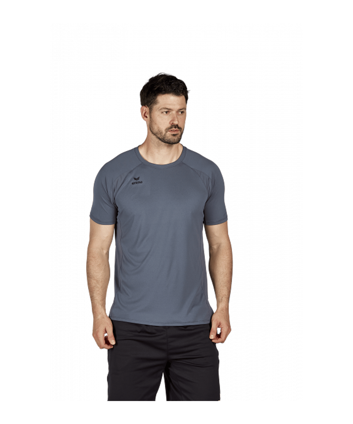 Erima Liga Star Trainingsshirt Grau Schwarz - grau