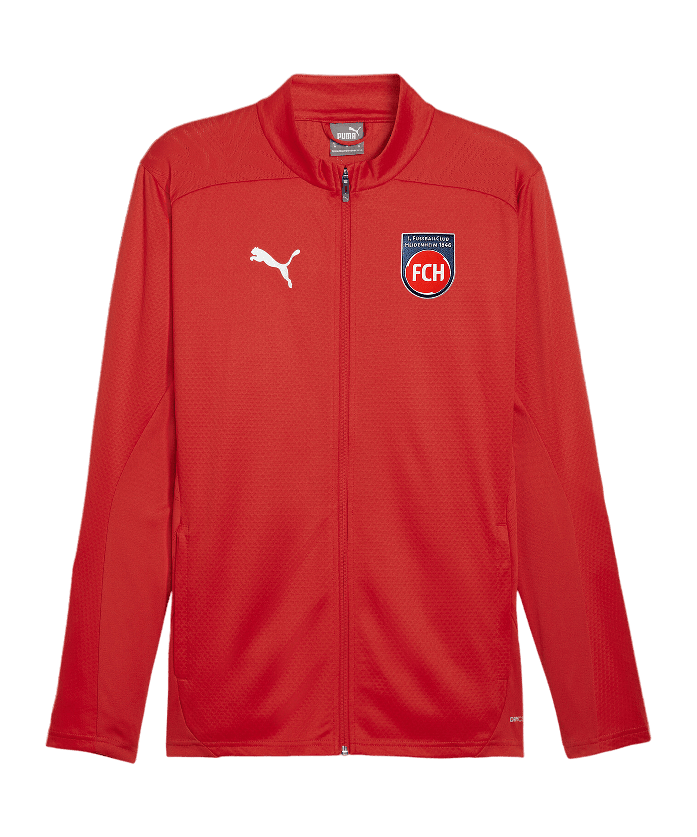 PUMA 1. FC Heidenheim Trainingsjacke Rot F01 - rot