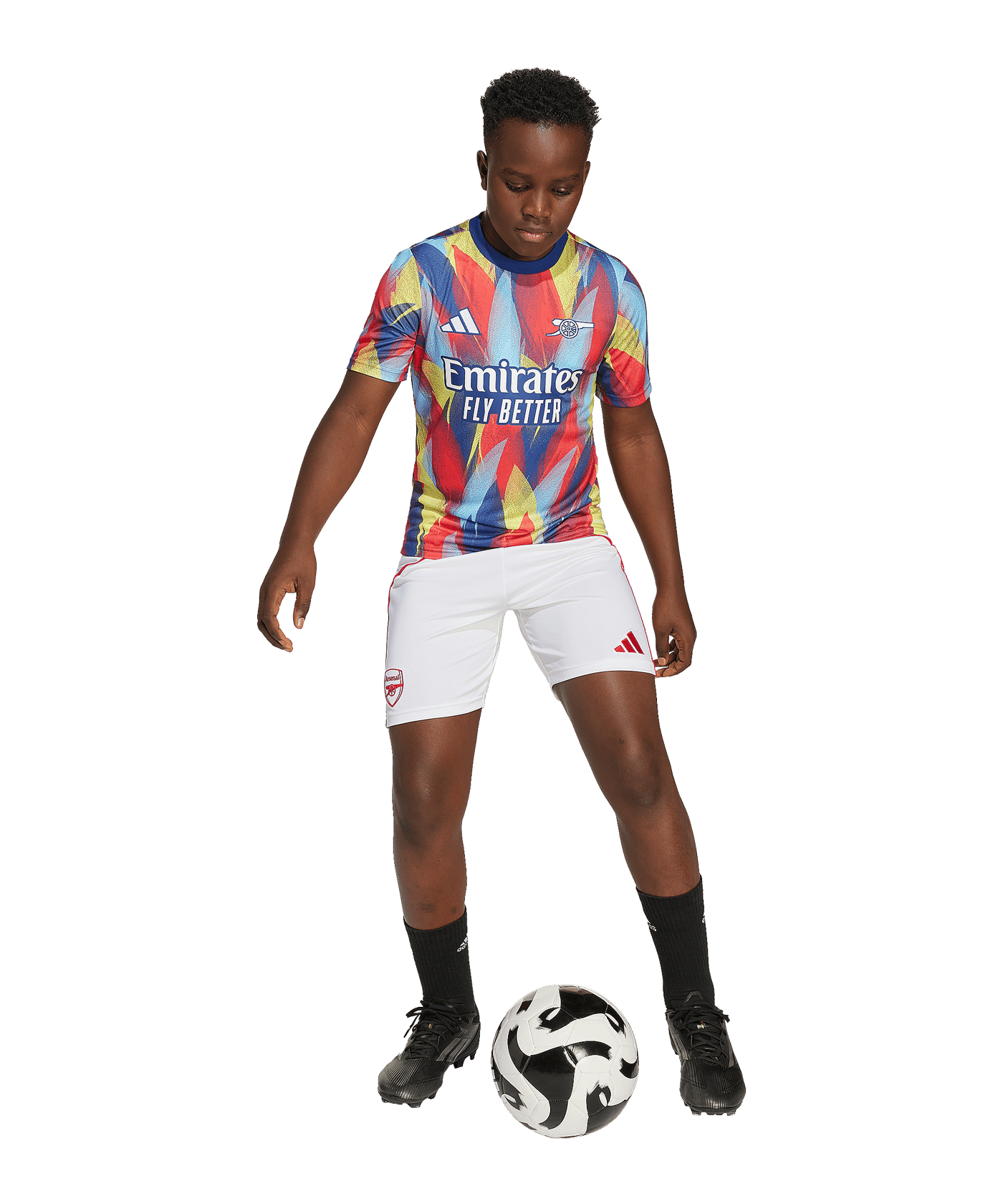 adidas FC Arsenal London Prematch T-Shirt 2025/2026 Kids Blau - blau
