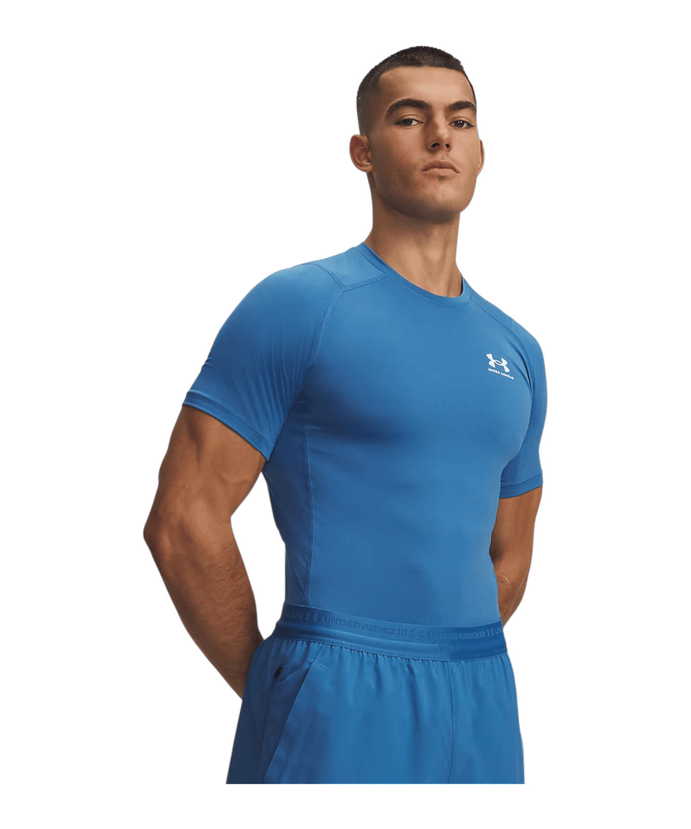 Under Armour HG Armour Comp Underwear Shirt Blau - blau