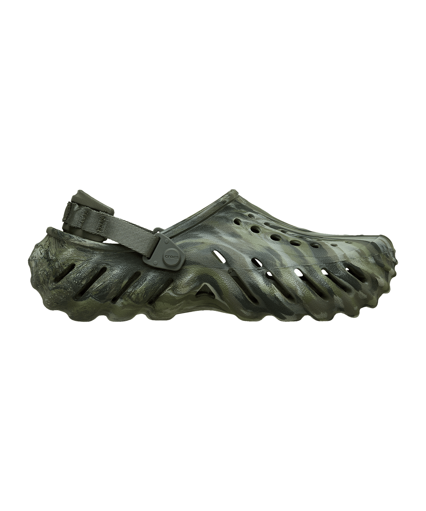 Crocs Echo Marbled Clog Grün - gruen