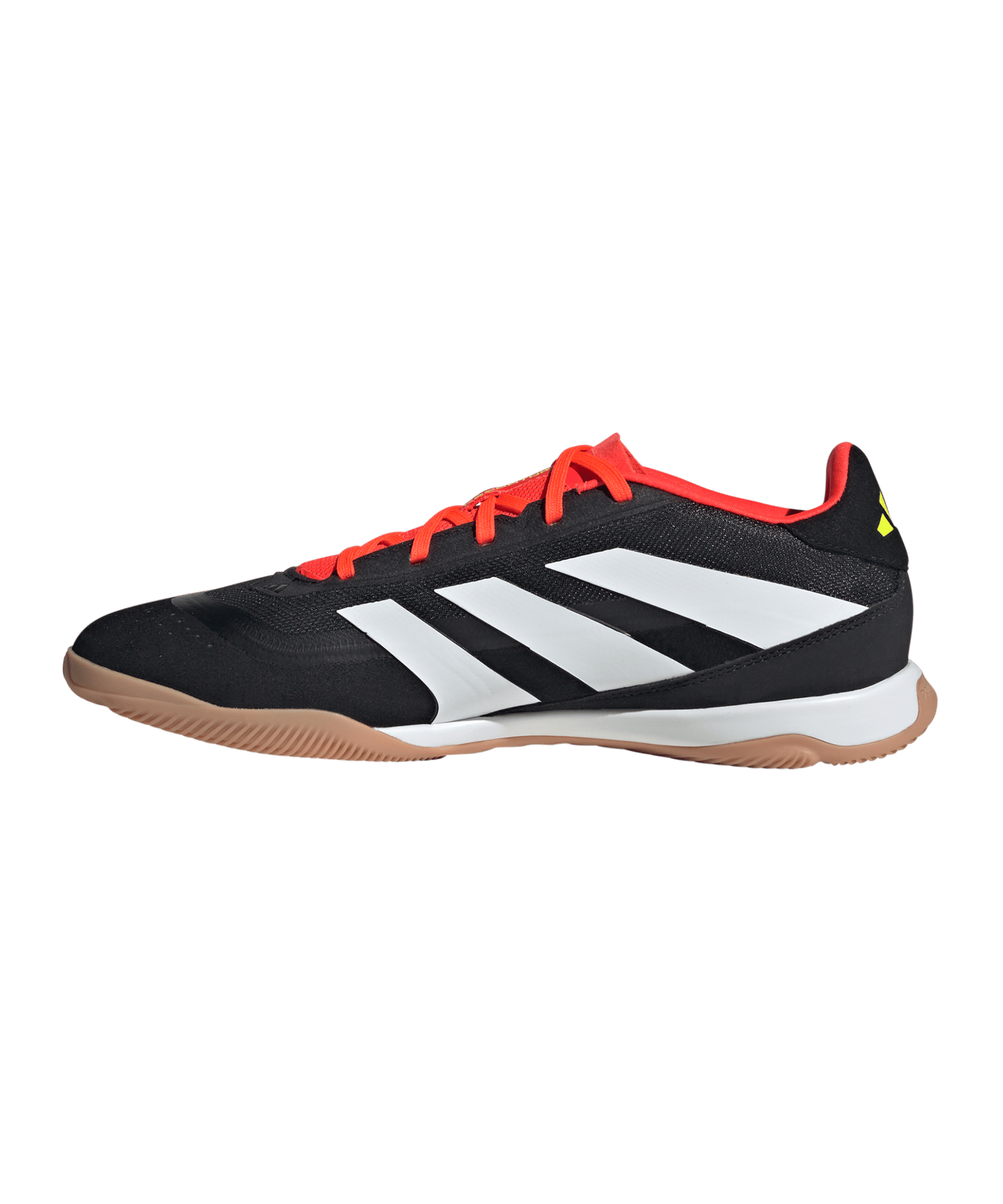 adidas Predator League IN Halle Solar Energy Schwarz Weiss Rot - schwarz