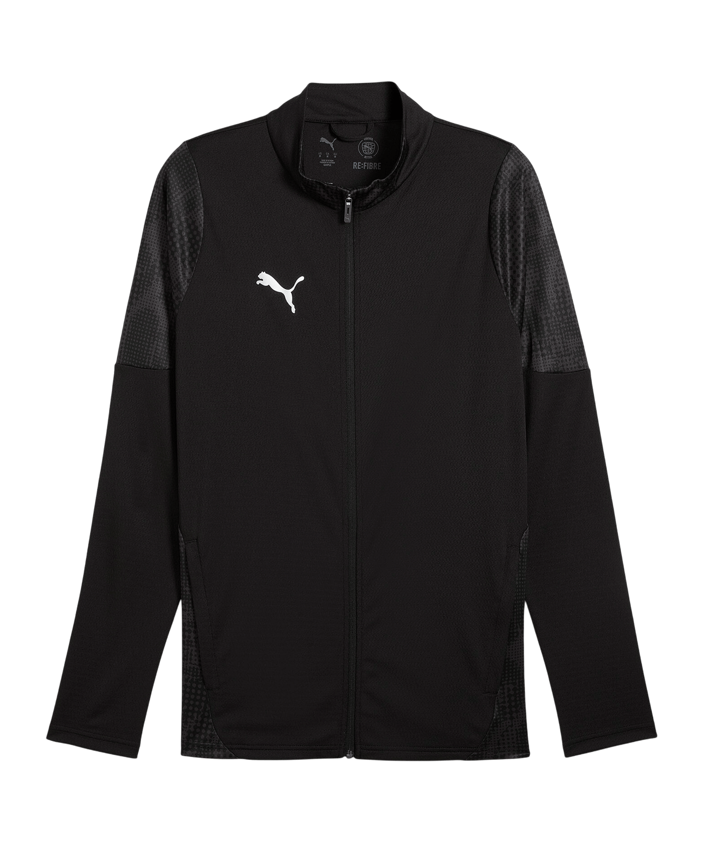 PUMA teamCUP Trainingsjacke Schwarz F03 - schwarz