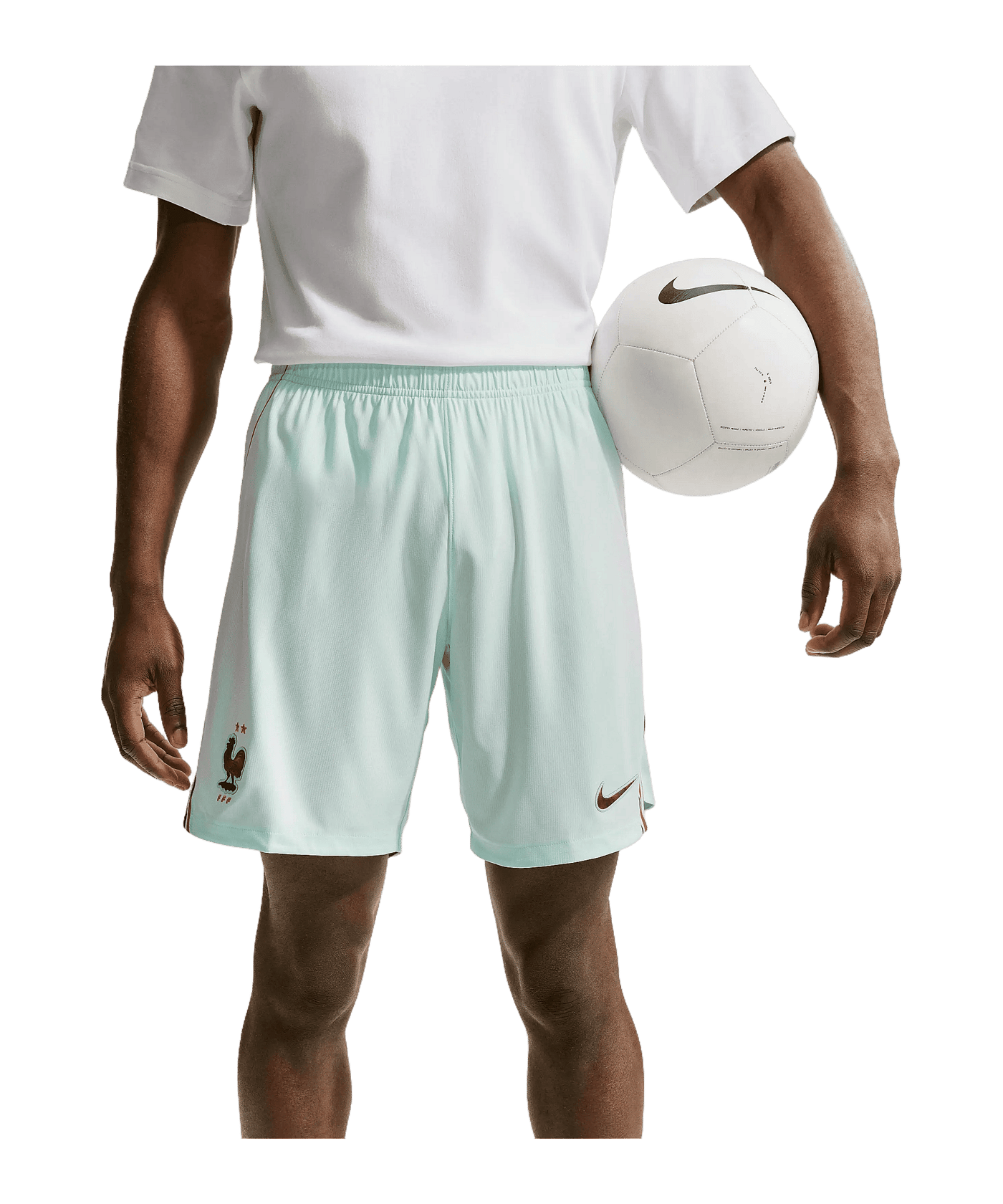 Nike FFF Frankreich Short Away WM 2026 Grün F394 - gruen