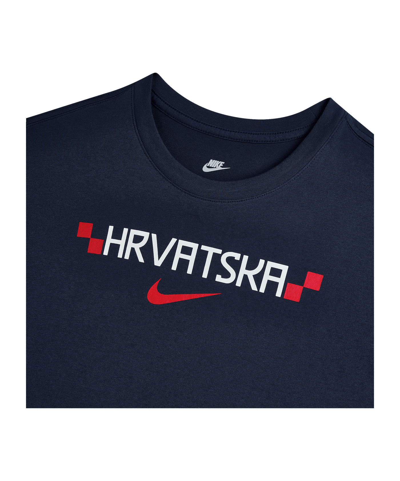 Nike HNS Kroatien Graphic T-Shirt Blau F451 - blau