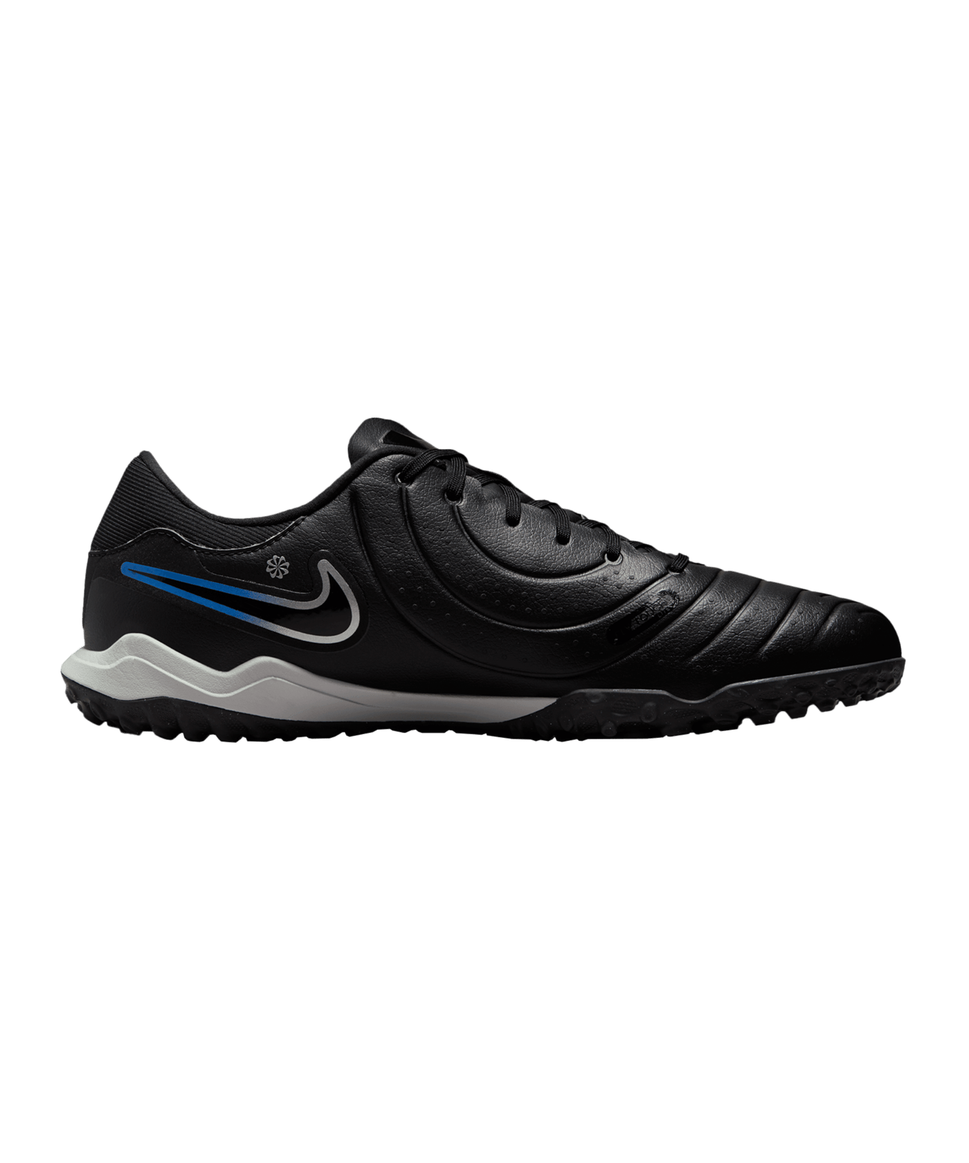 Nike Tiempo Legend X Academy TF Shadow Schwarz Silber Blau F040 - schwarz