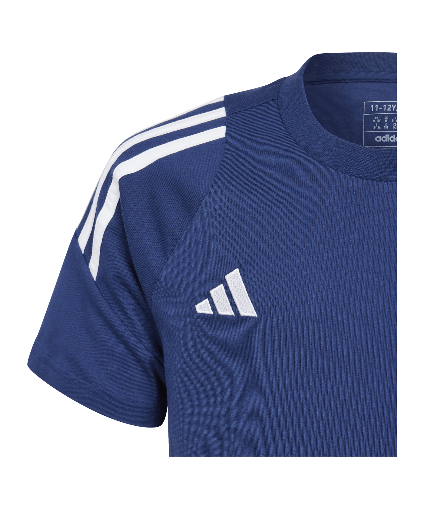 adidas Tiro 24 T-Shirt Kids Blau Weiss - blau