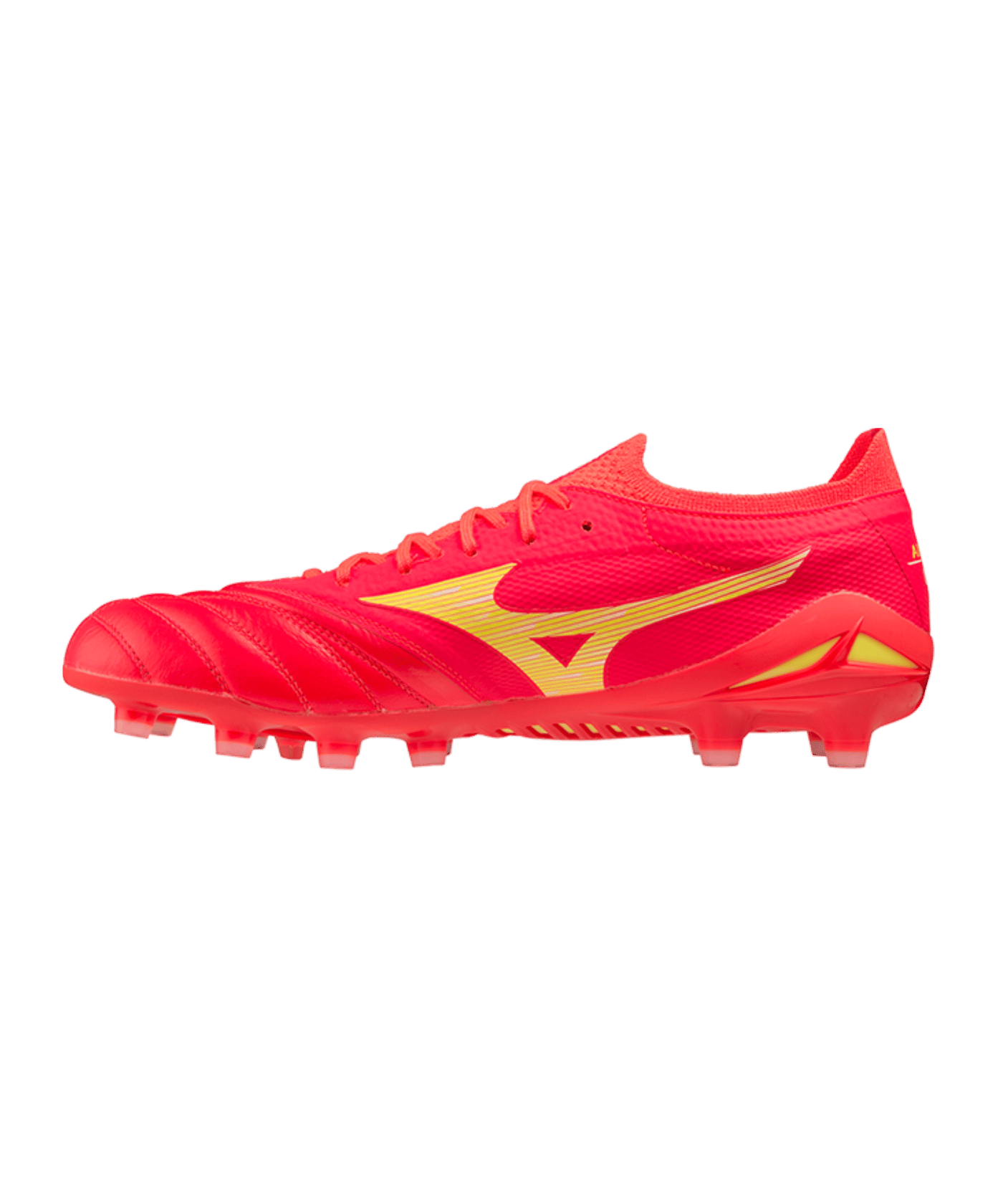 Mizuno Morelia Neo IV FG Release Rot Gelb F64 - rot