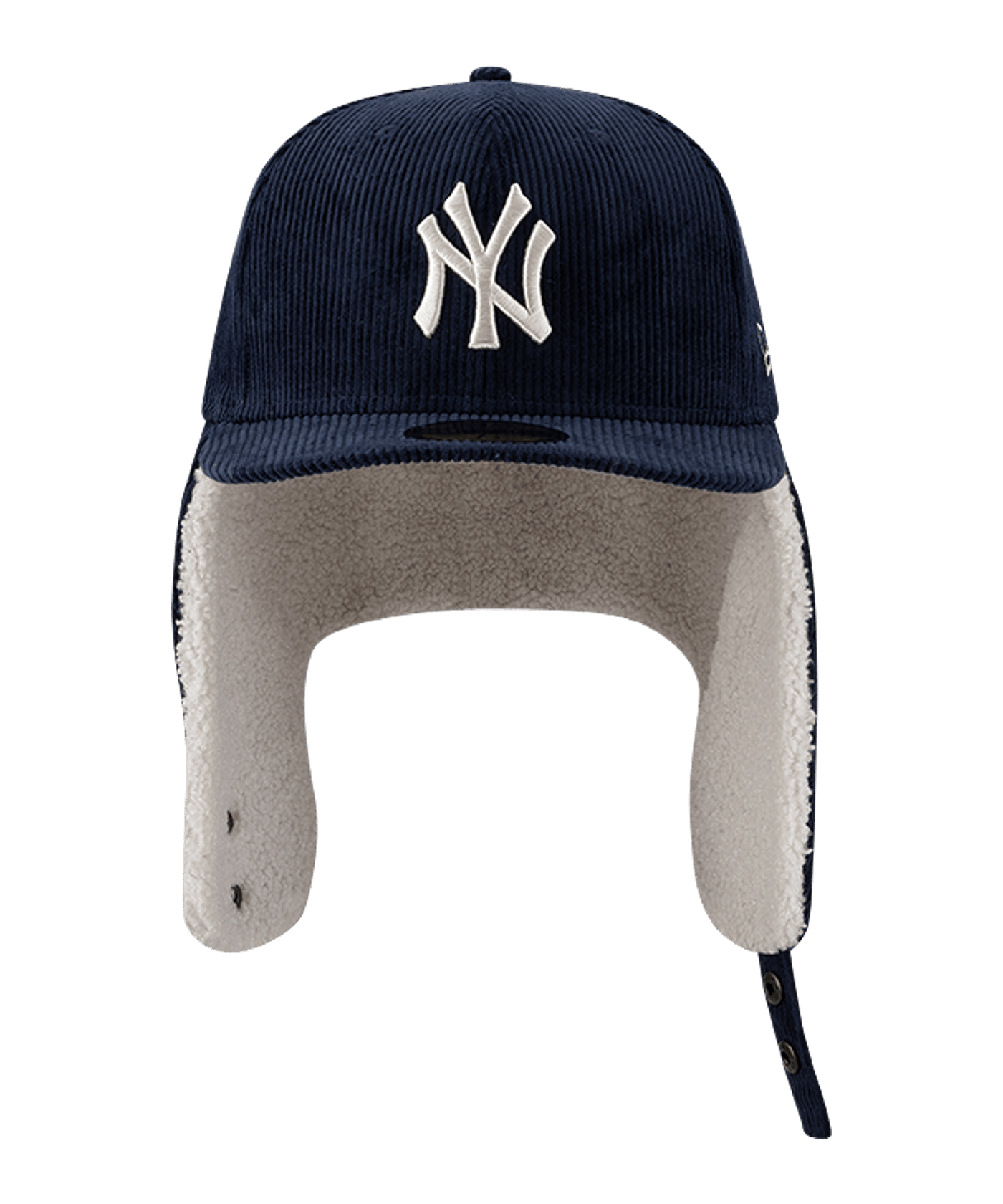 New Era MLB 59Fifty New York Yankees Cord Dogear Cap Blau - blau