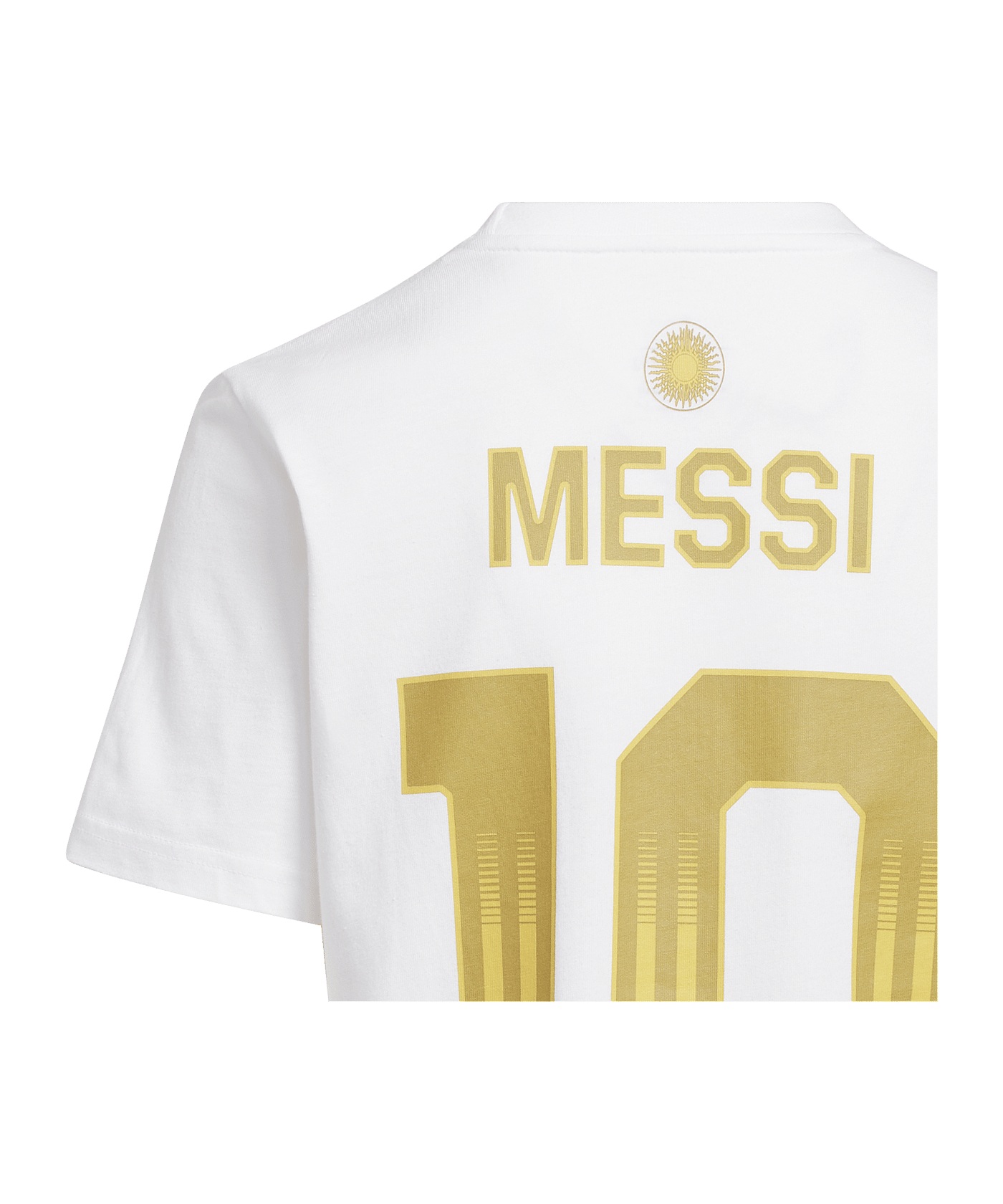 adidas Messi T-Shirt Kids Weiß - weiss
