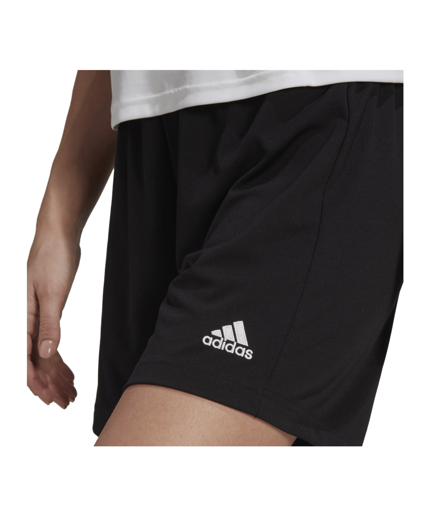 adidas Entrada 22 Short Damen Schwarz - schwarz