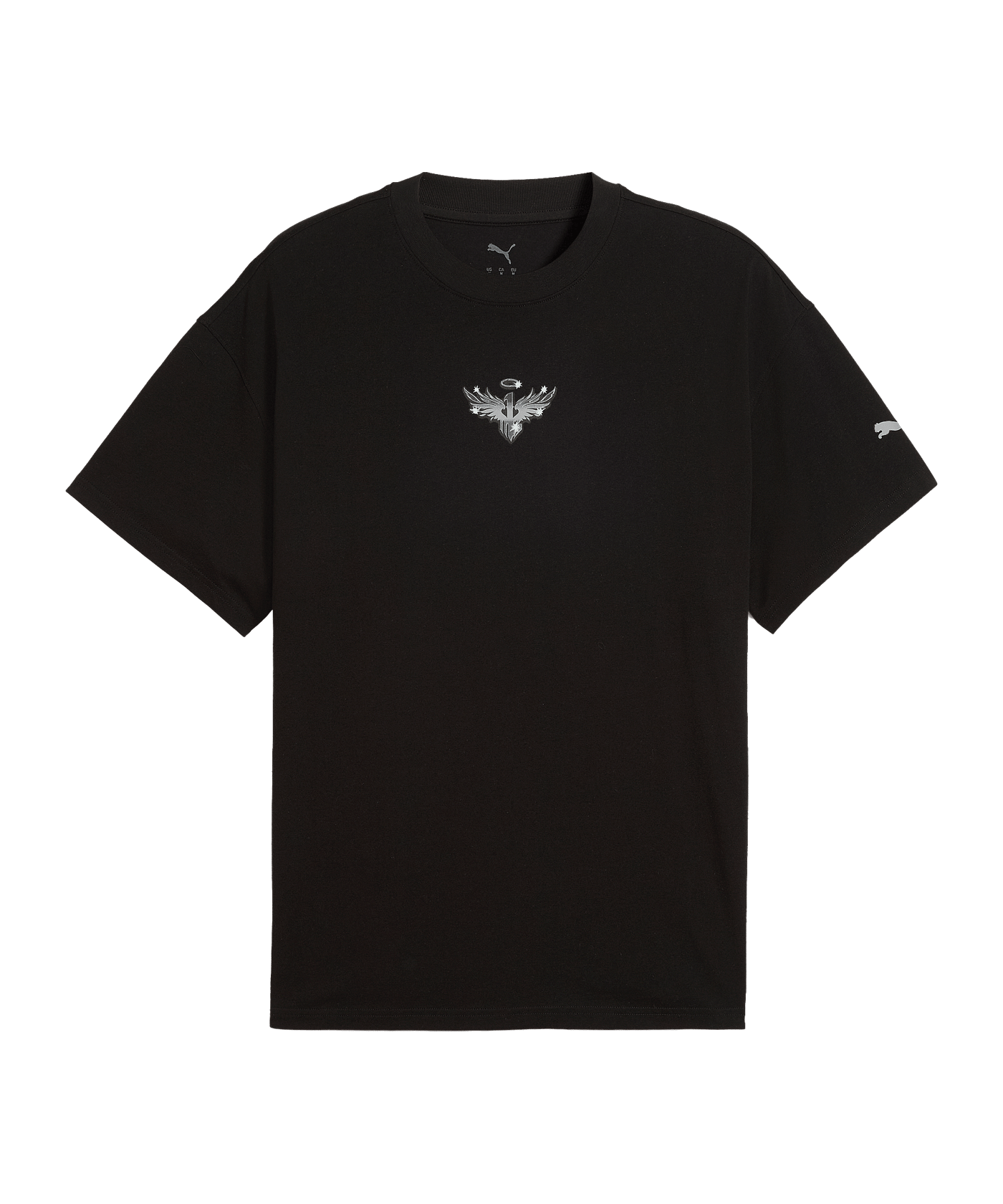 PUMA Melo Alwayz On 1 T-Shirt Schwarz F06 - schwarz