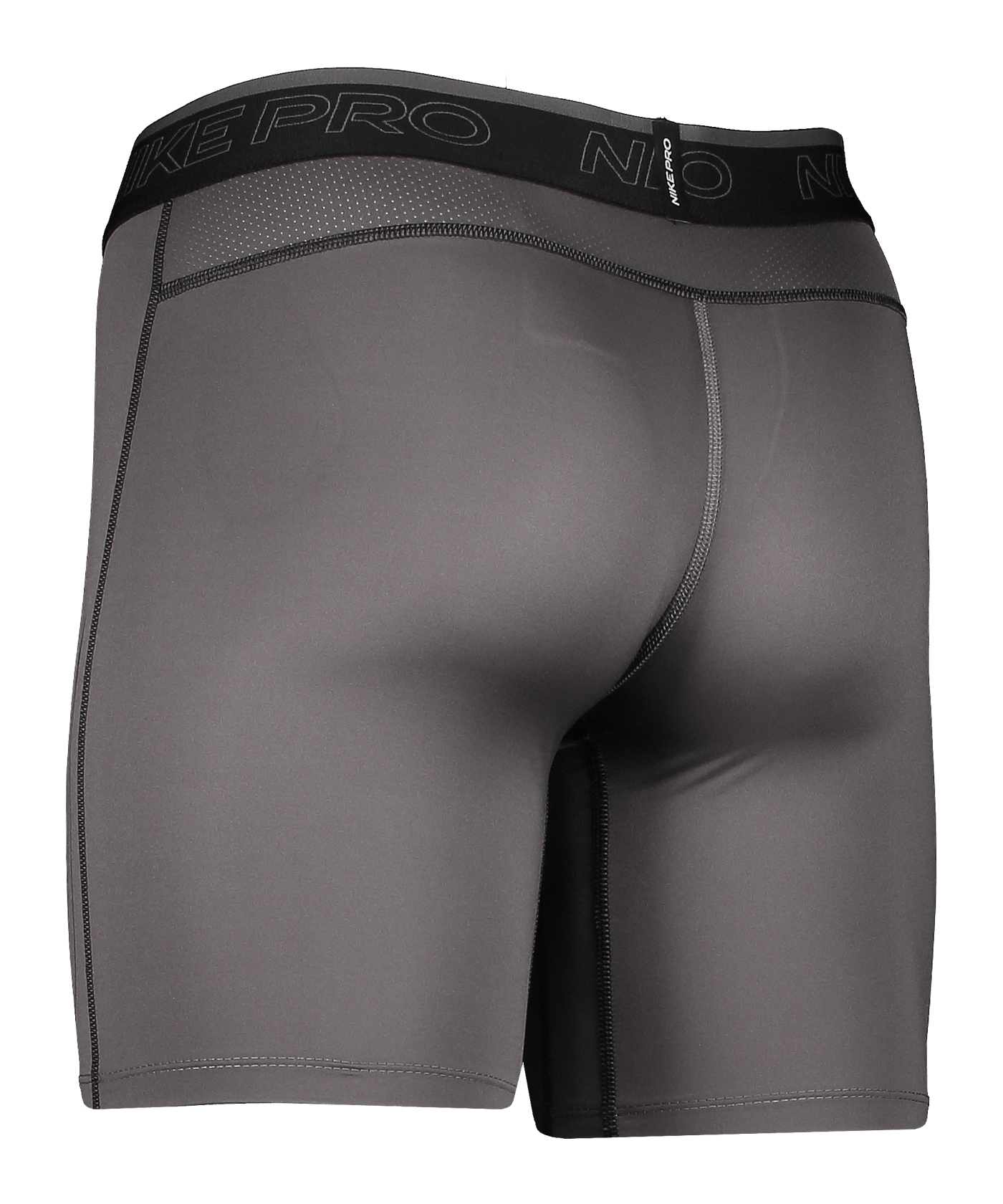 Nike Pro Short Grau Schwarz F068 - grau