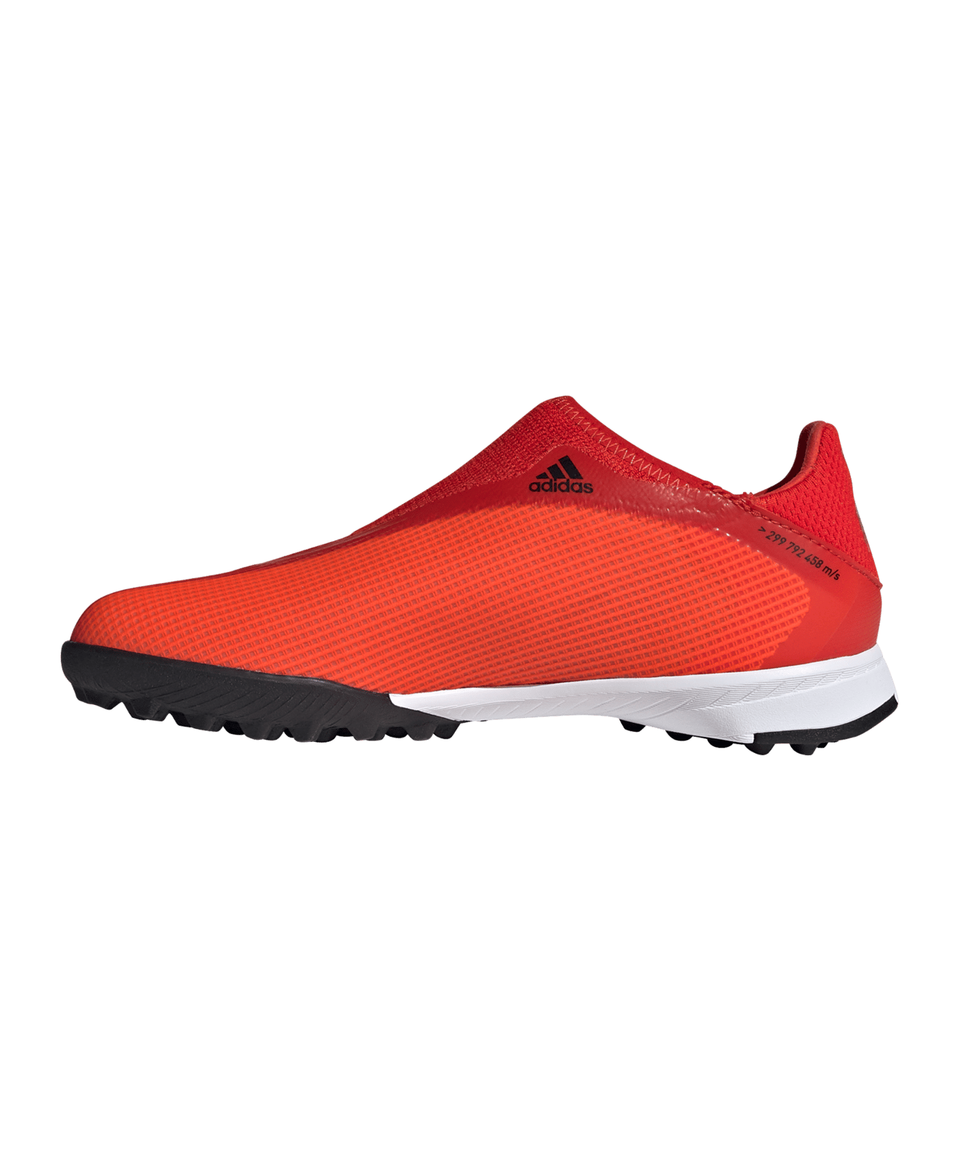 adidas X SPEEDFLOW.3 LL TF Meteorite J Kids Rot Schwarz - rot