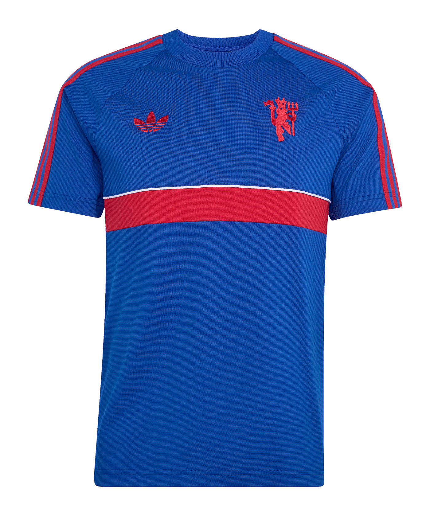 adidas Originals Manchester United T-Shirt Blau - blau